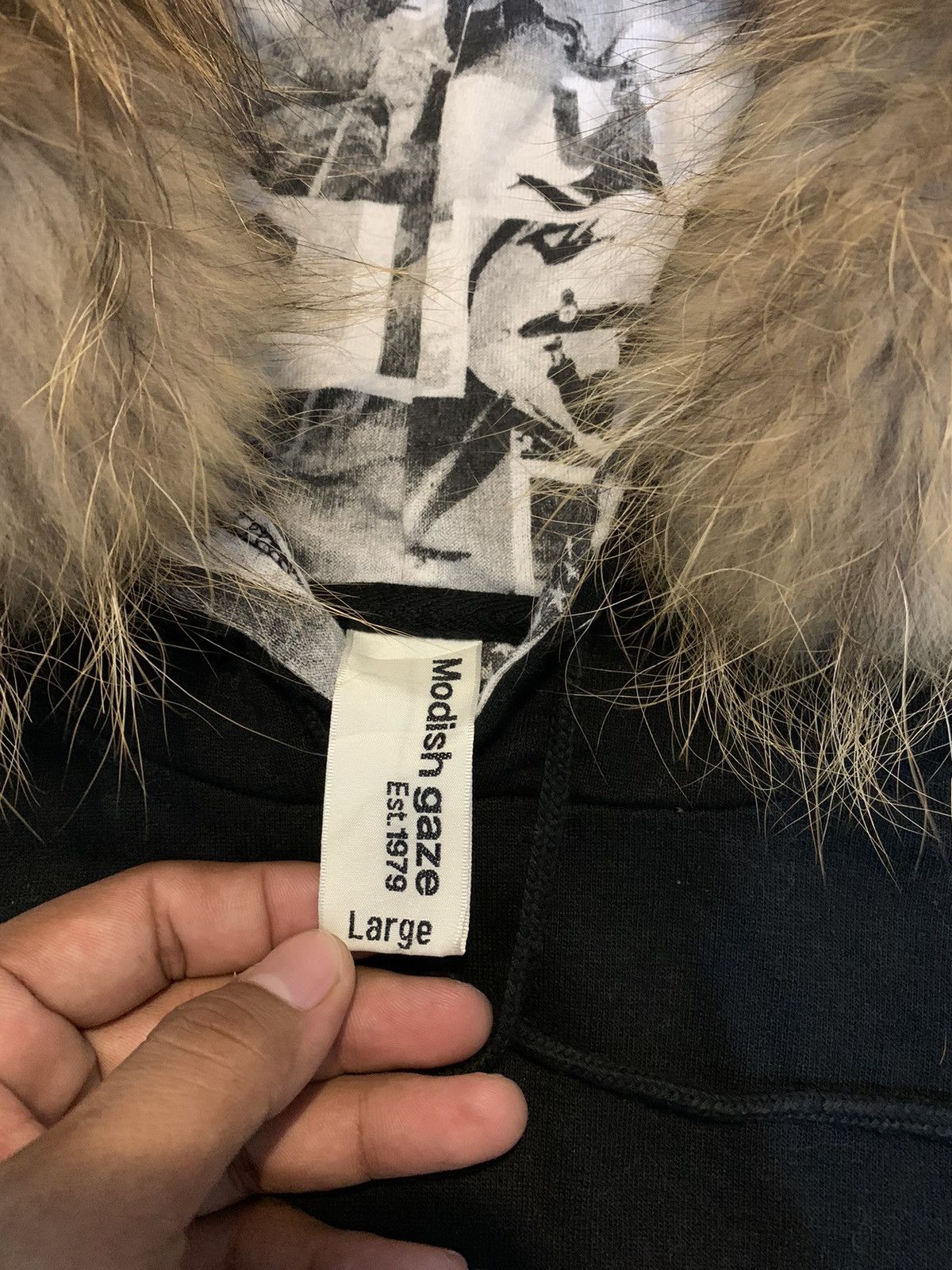 Beauty Beast × If Six Was Nine × Le Grande Bleu (L.G.B.) Japanese fur hoodie skateboard LGB styel Size US L / EU 52-54 / 3 - 8 Thumbnail