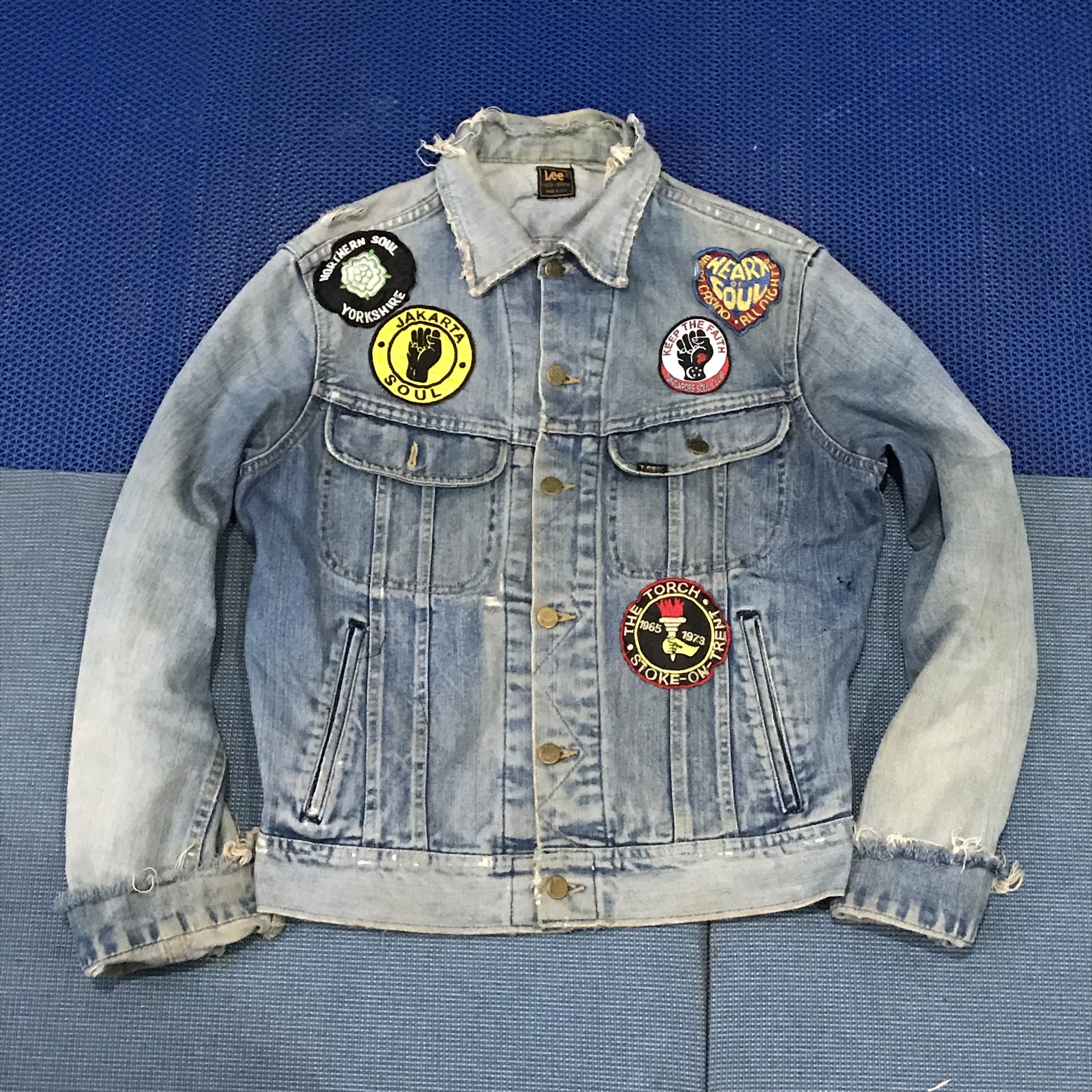 Lee Vintage Lee trucker jeans northern Soul Patch jacket Size US M / EU 48-50 / 2 - 8 Thumbnail
