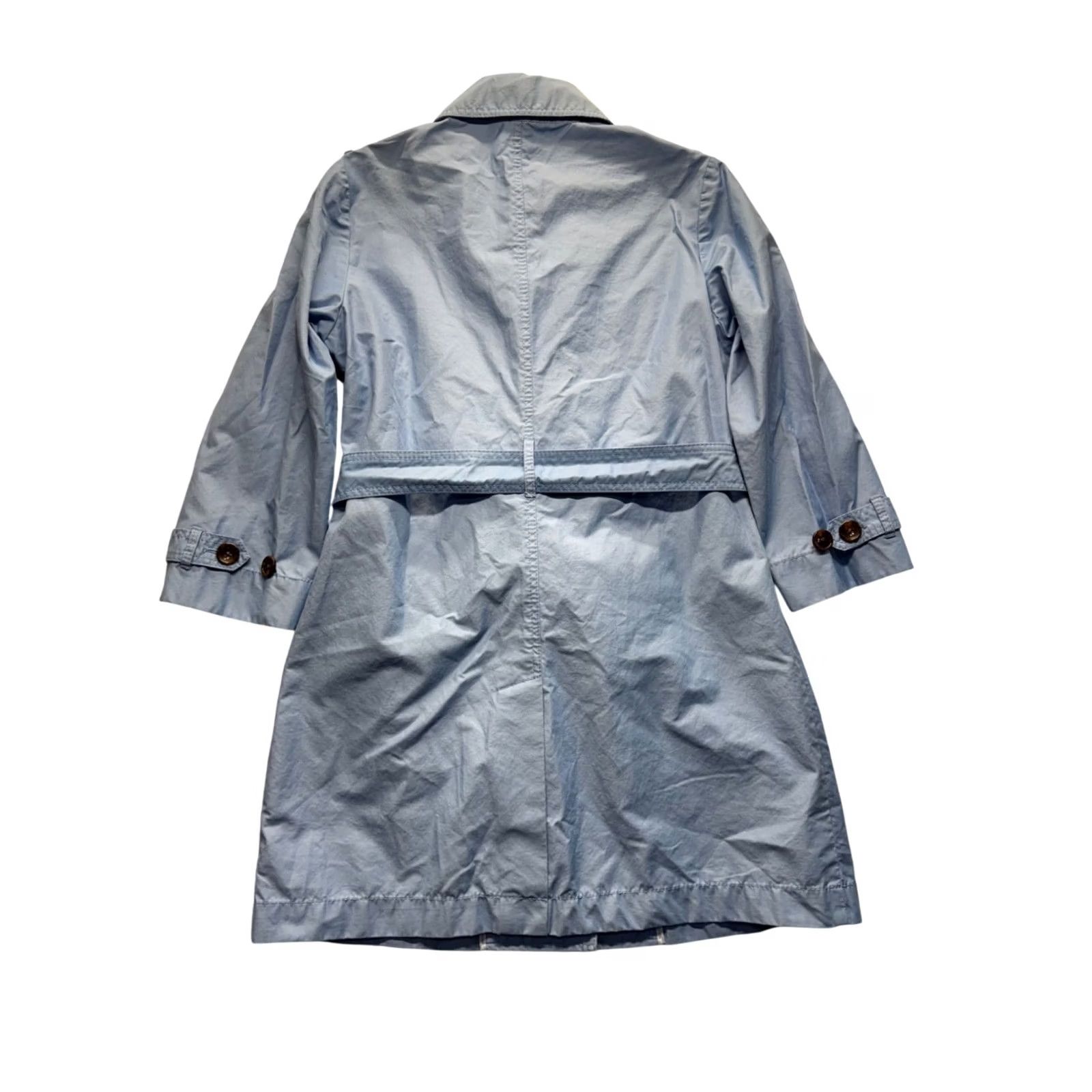 Gap Gap Trench Coat Belted Light Blue Womens M Size M / US 6-8 / IT 42-44 - 2 Thumbnail