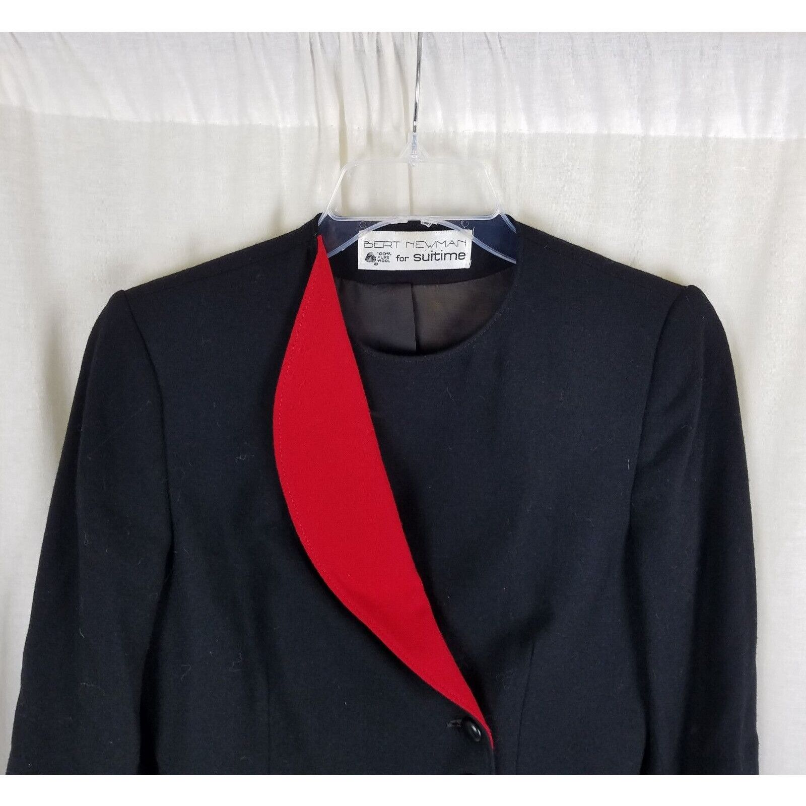Vintage Vtg Bert Newman Suitime Avant Garde Tuxedo Blazer Jacket S Size S / US 4 / IT 40 - 2 Thumbnail