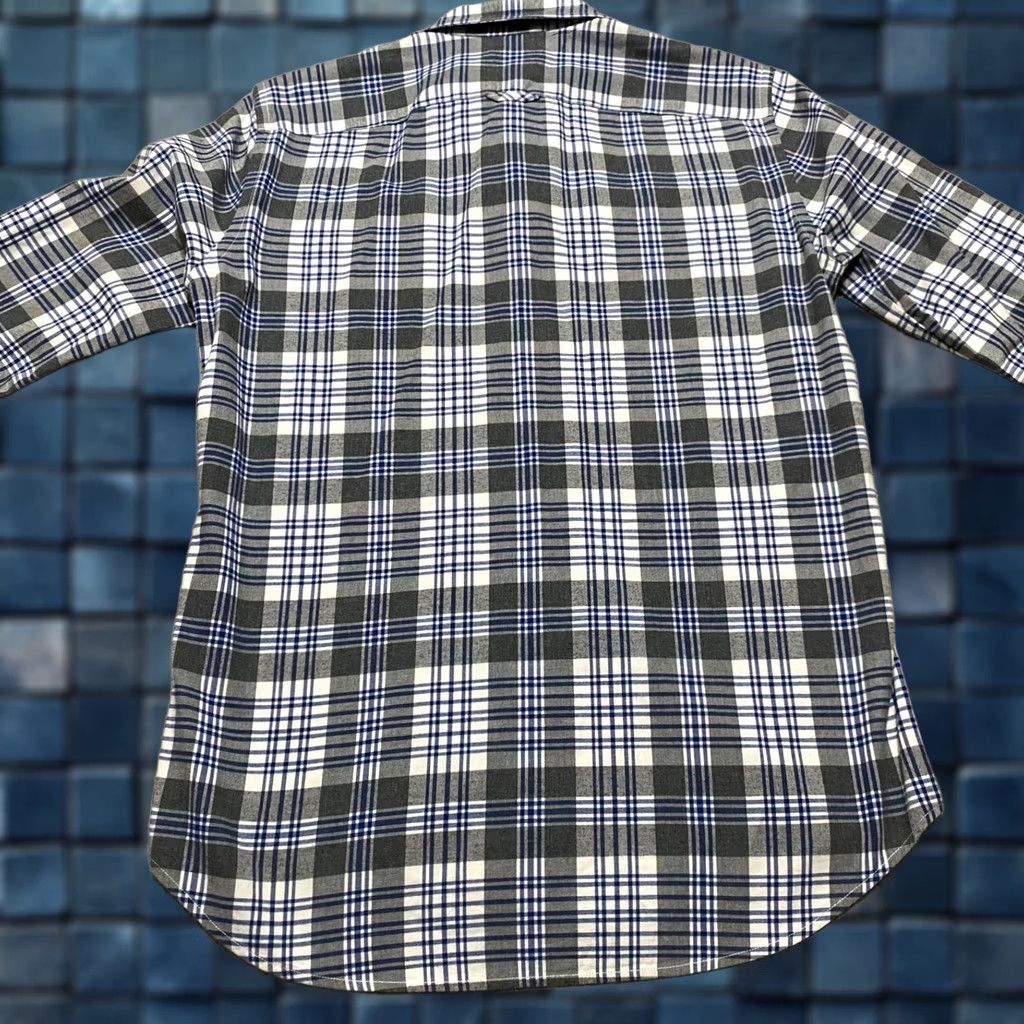 Vince Vince Mens Small Shirt Multicolor Plaid Long Sleeve Button-Front 100% Cotton Size US S / EU 44-46 / 1 - 1 Thumbnail