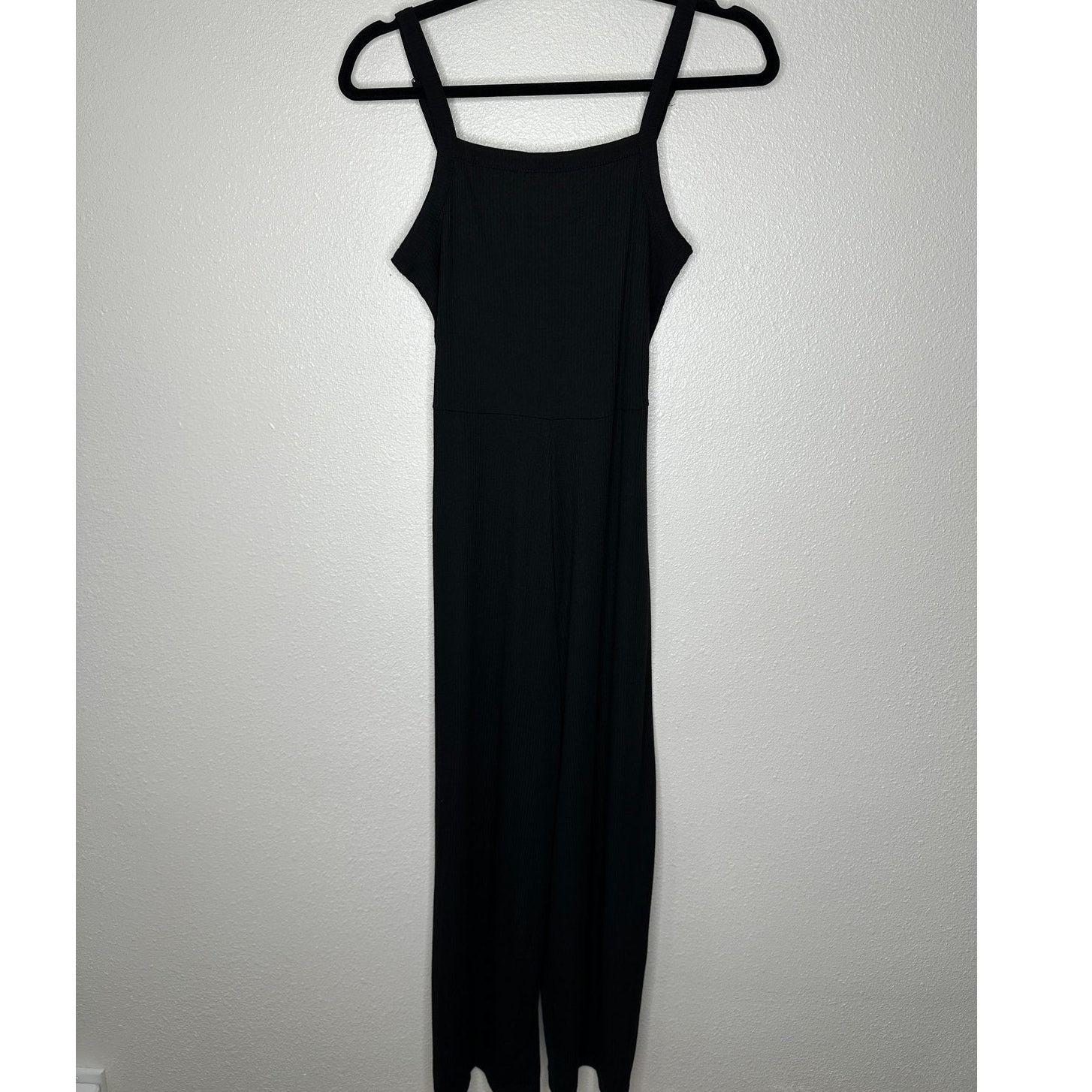 Cotton On NWT Cotton On The Valerie Strappy Black Wide Leg Jumpsuit S Size 27" / US 4 / IT 40 - 3 Thumbnail