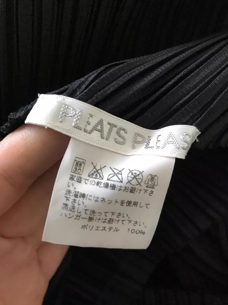 Issey Miyake Issey Miyake Black pleated long-sleeved shirt Size S / US 4 / IT 40 - 2 Thumbnail