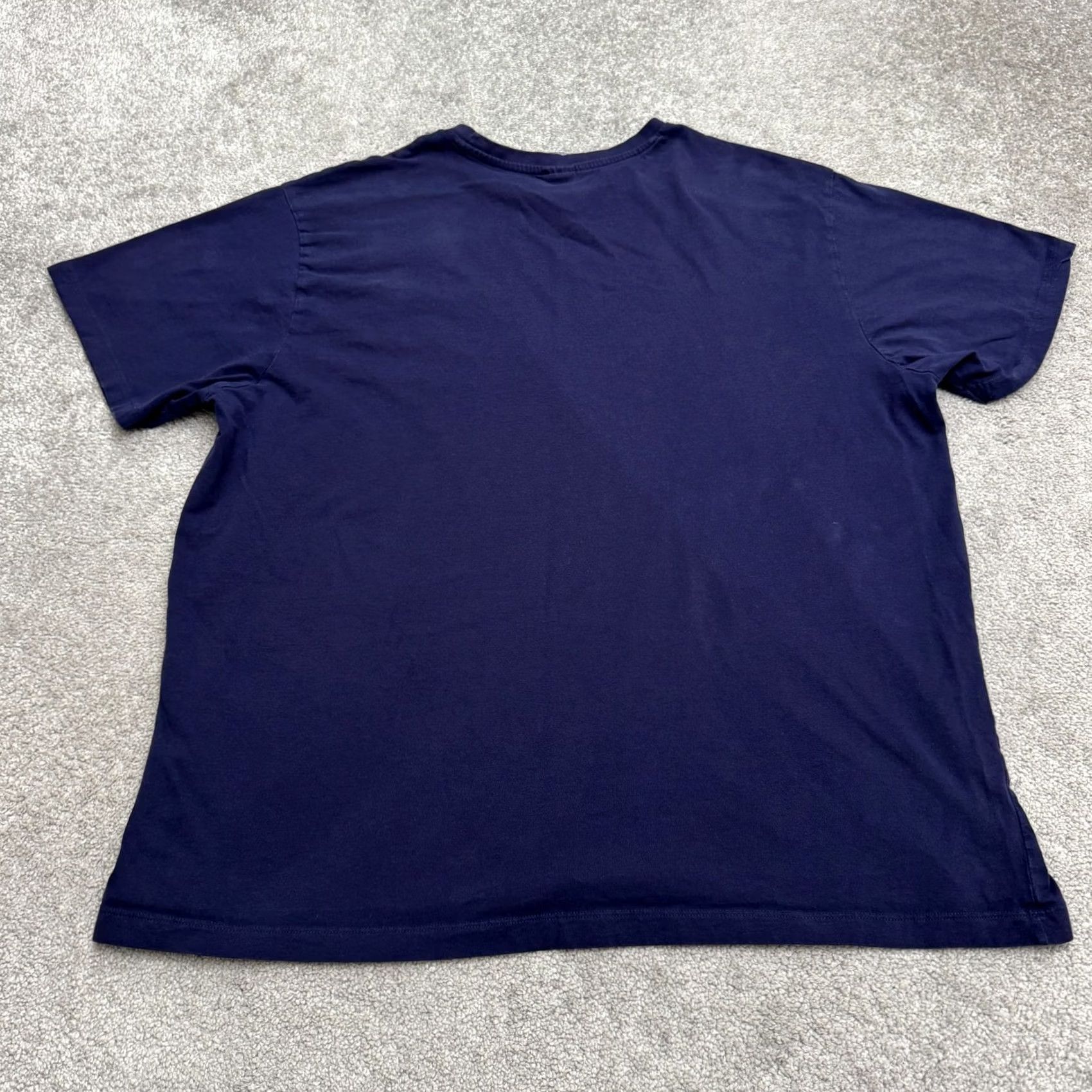 Vintage U.S. Polo Assn Basic Logo T-Shirt Men 3XL Navy Blue Short Sleeve Crew Pocket Tee Size US XXL / EU 58 / 5 - 2 Thumbnail