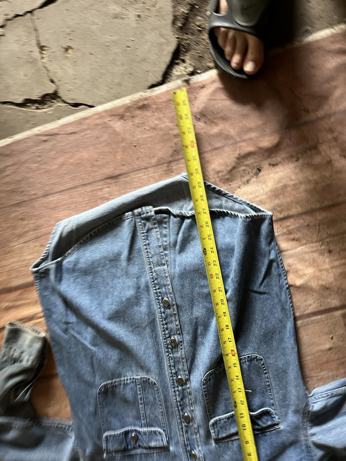 Gap × Vintage Vintage GAP Denim Shirt Size US S / EU 44-46 / 1 - 4 Thumbnail
