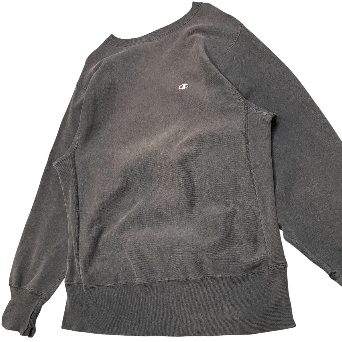 Champion Vintage Champion Reverse Weave Faded Black Distressed Size US L / EU 52-54 / 3 - 3 Thumbnail