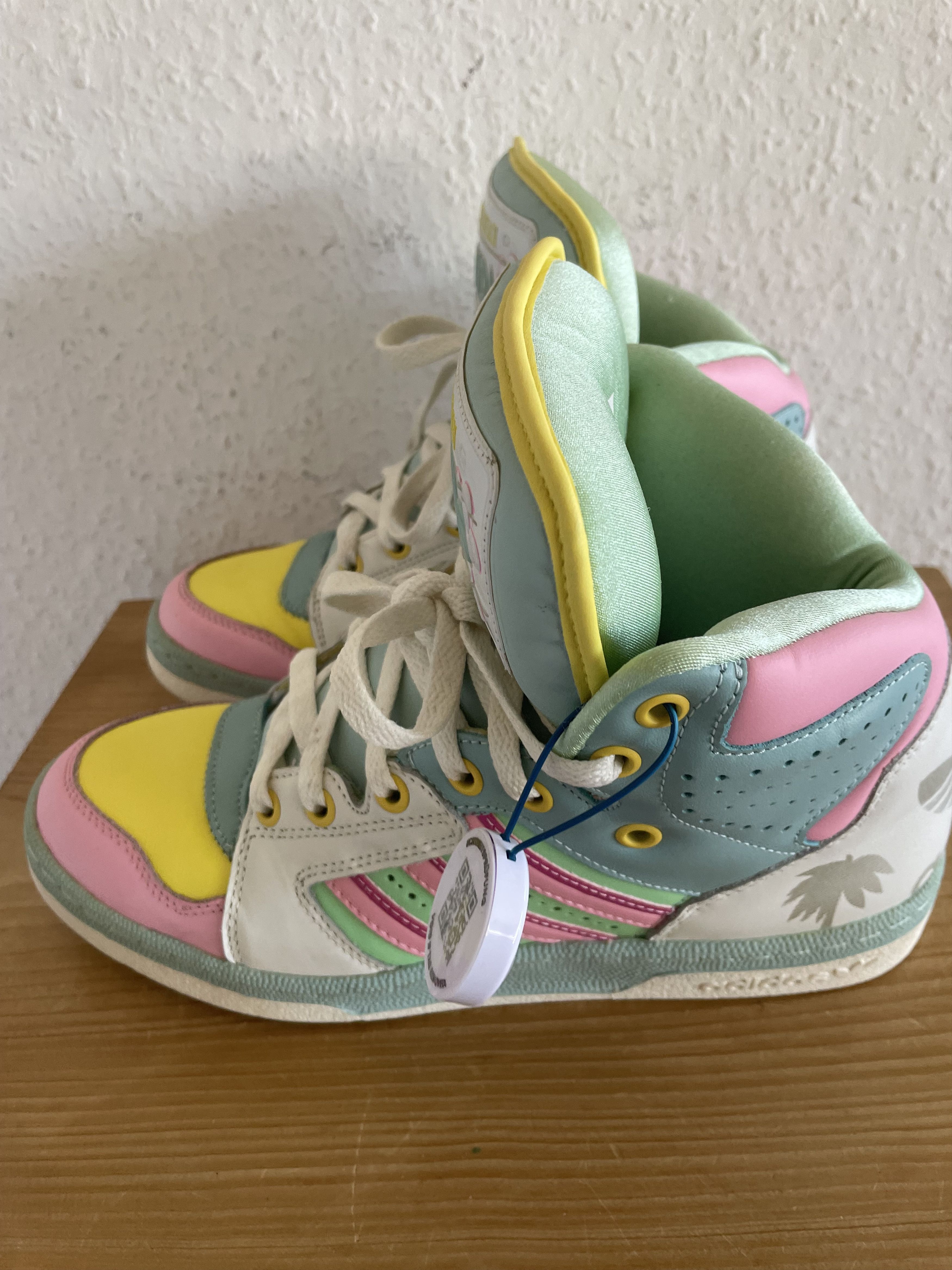 Adidas × Jeremy Scott JS License Plate Miami Sneakers Size US 8 / EU 41 - 7 Thumbnail