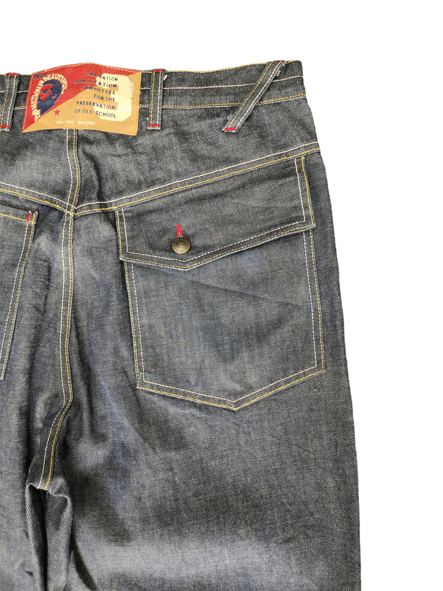 Ecko Unltd. Baggy Jeans Pnb Nation Wide Leg Jeans Y2k Jnco Size US 34 / EU 50 - 7 Thumbnail