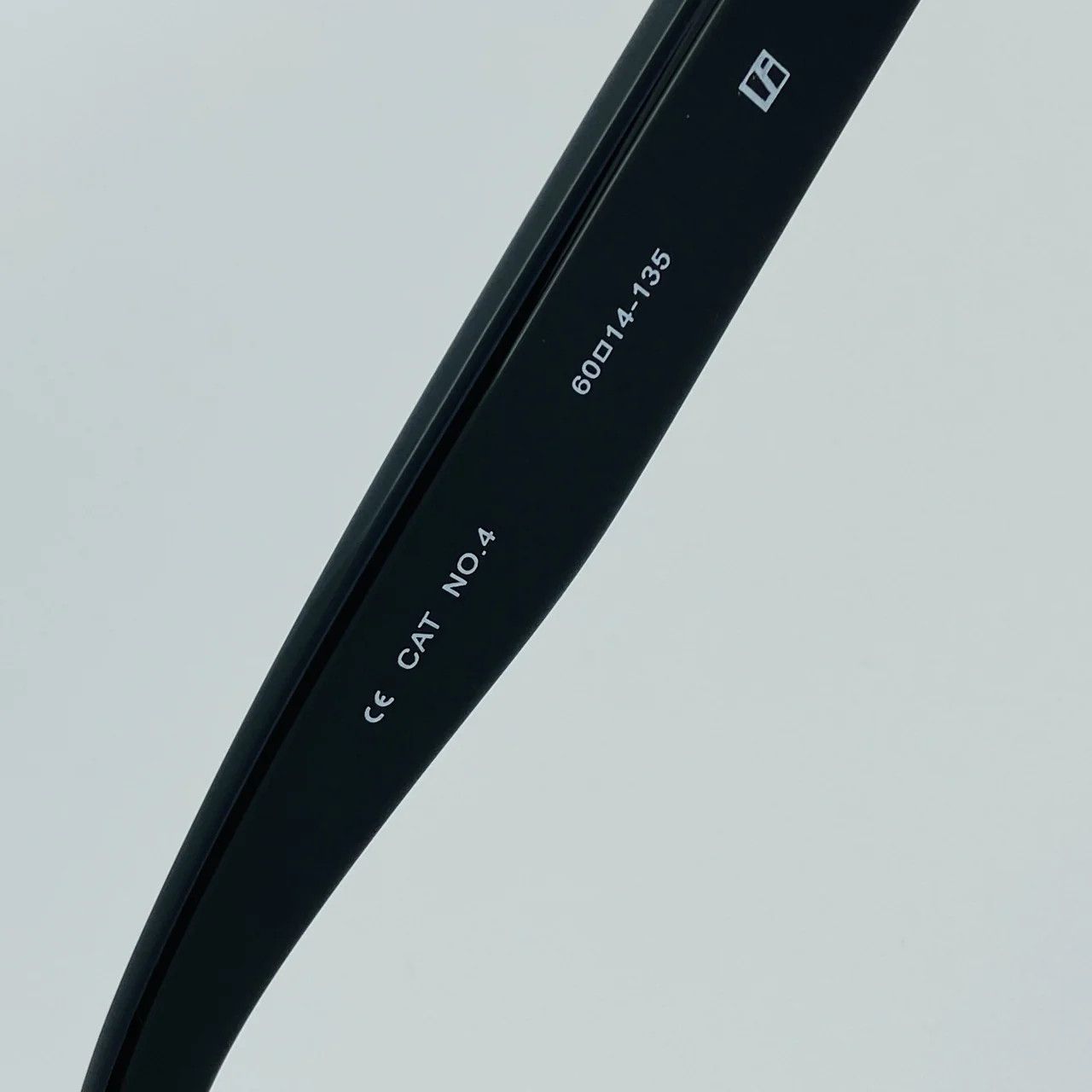 Ann Demeulemeester Ann Demeulemeester Sunglasses Angular Black and Grey Size ONE SIZE - 3 Thumbnail
