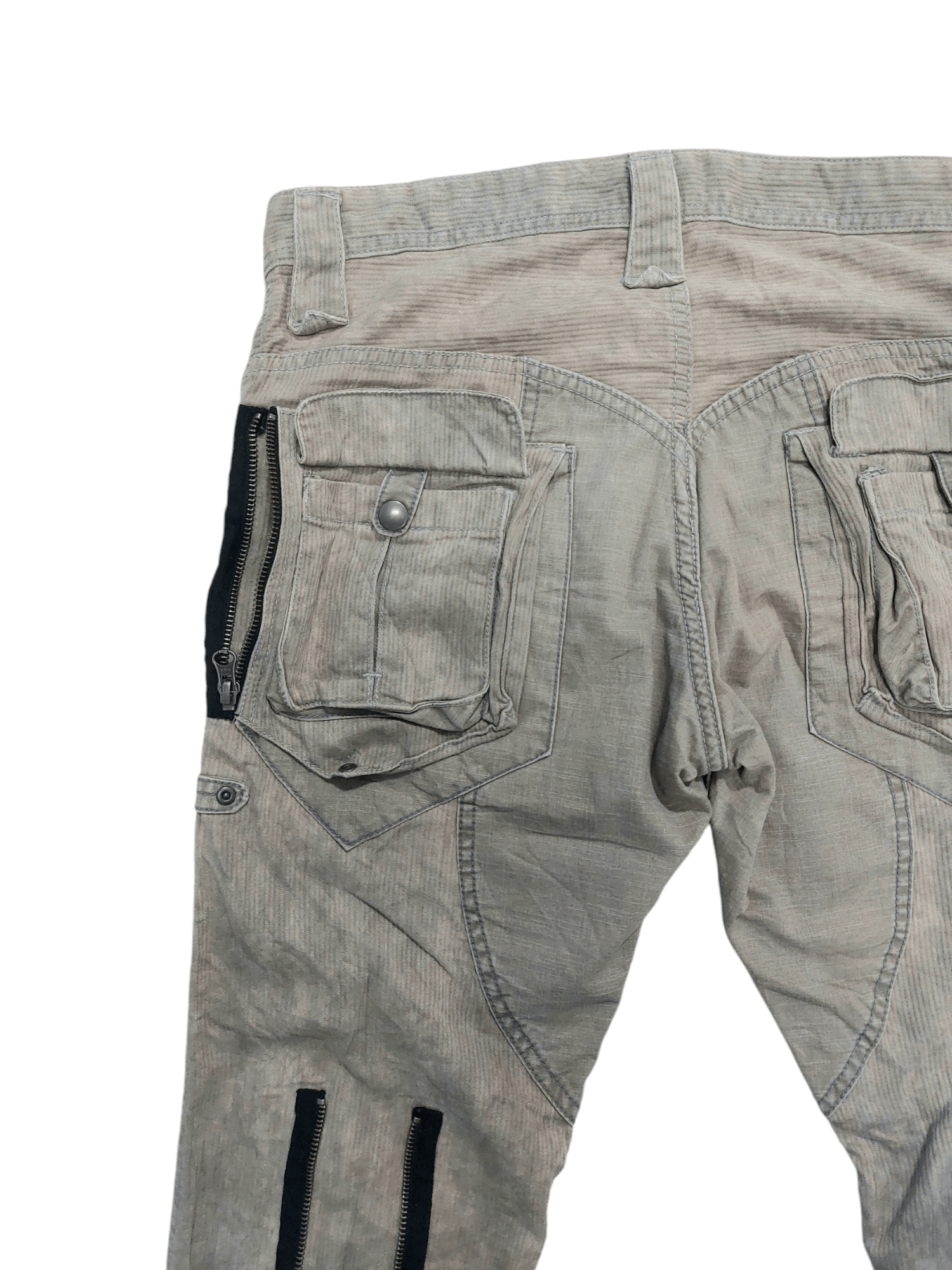 If Six Was Nine Difference Ruppert Flare Tactical Multi Pockets Pants Size US 32 / EU 48 - 15 Thumbnail