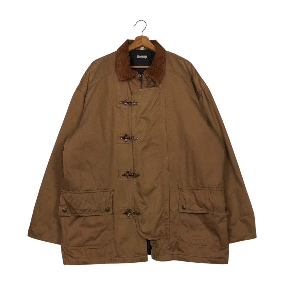 Japanese Brand 📌Vintage Chore Worker Jacket Duck Canvas Detroit 3 Suisses Size US L / EU 52-54 / 3 - 2 Thumbnail