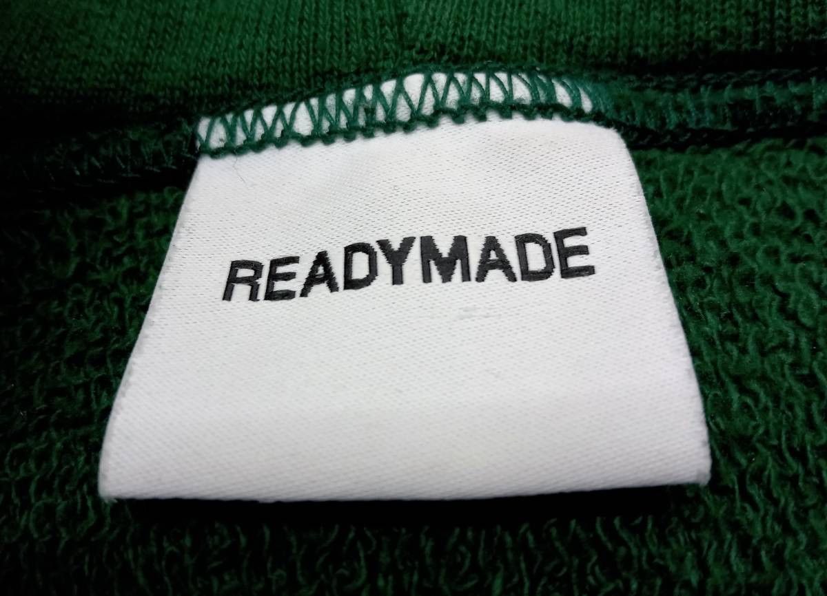 READYMADE READYMADE 'PIONCHAM' HOODIE - CHAMPION REMAKE GREEN TTS MED Size US M / EU 48-50 / 2 - 11 Thumbnail
