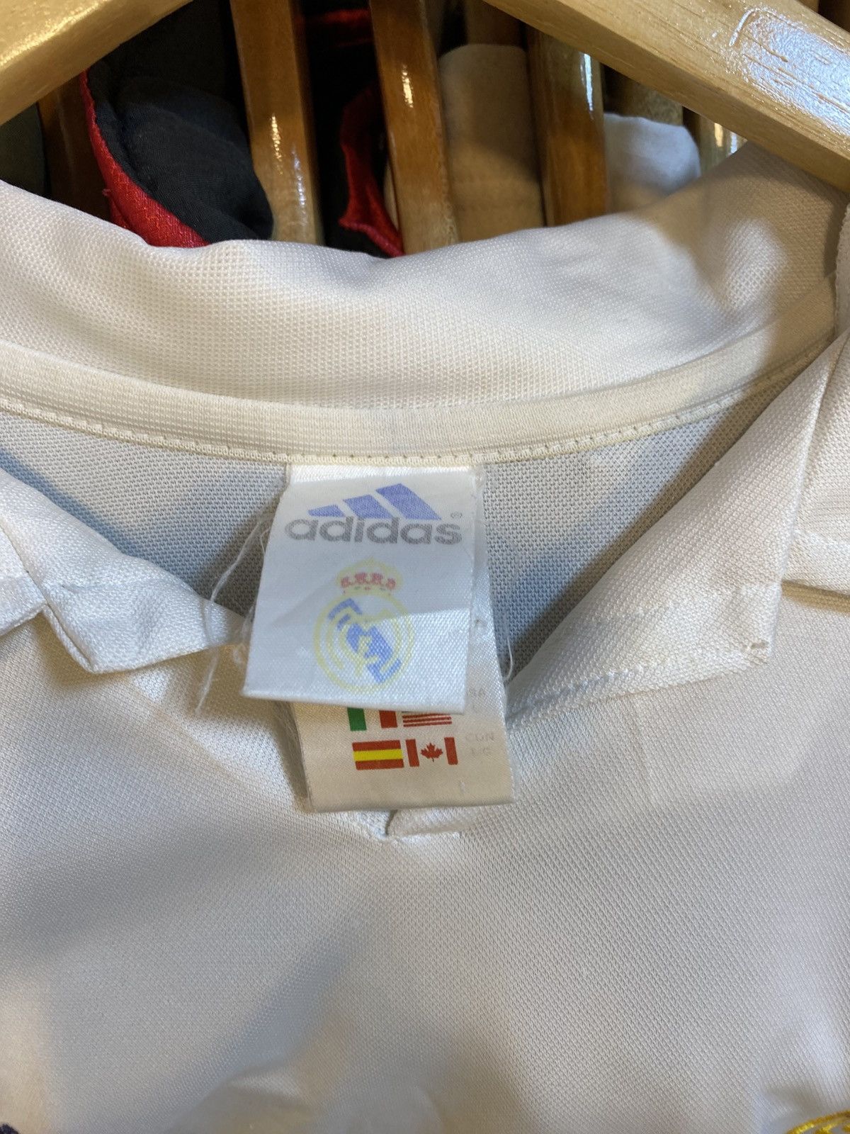 Adidas Vintage Y2K Real Madrid CF Home Kit RONALDO 11 Size US XL / EU 56 / 4 - 5 Thumbnail