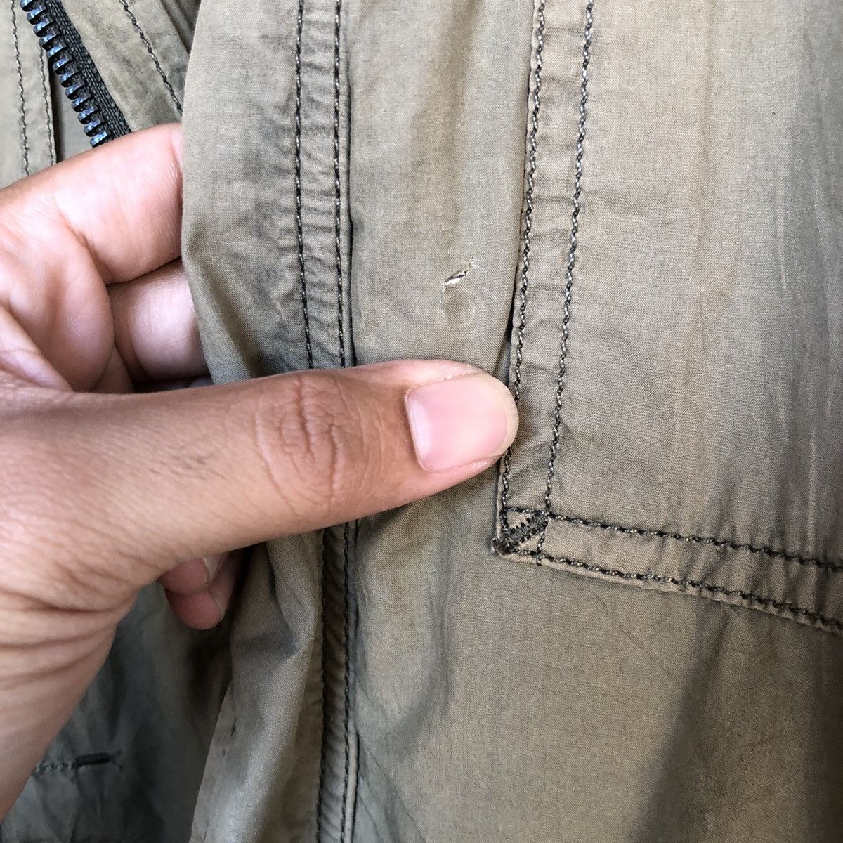 Diesel Nice🔥 Diesel M65 Military Style Light Jacket Size US L / EU 52-54 / 3 - 16 Thumbnail