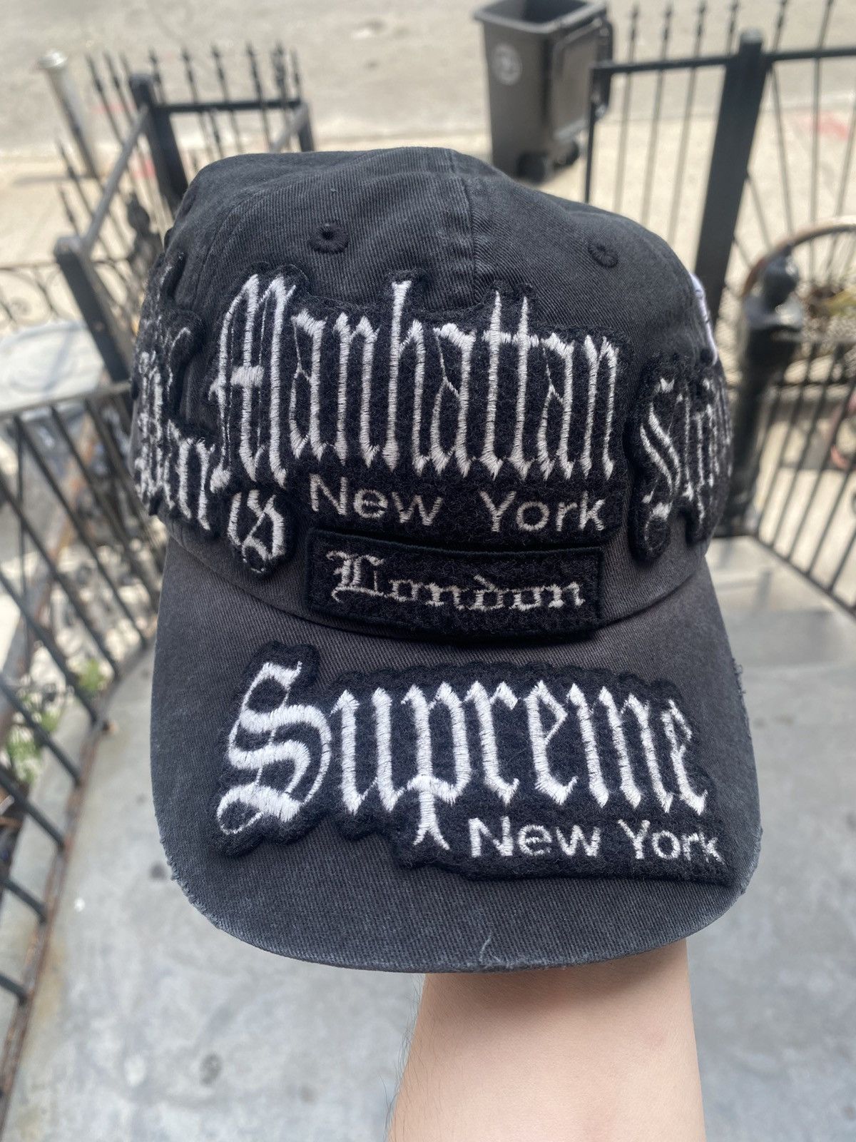Supreme × True Religion BLACK Supreme True Religion Black 6-Panel
