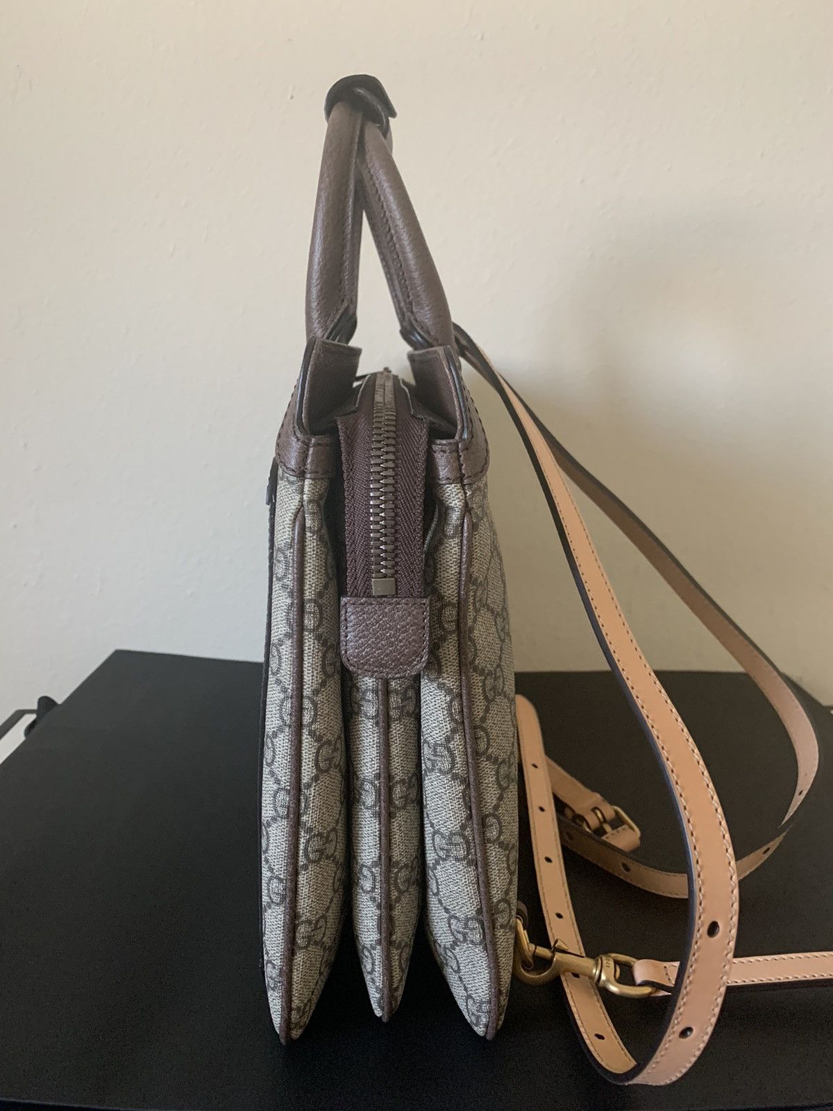 Gucci Ophidia GG Supreme Backpack/Briefcase Size ONE SIZE - 12 Thumbnail