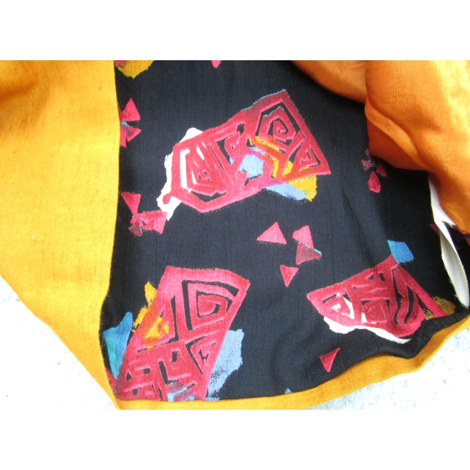 Vintage VINTAGE Componix Petites Jacket Womens 4 Orange Fringe Cropped Boho Made USA 90s Size S / US 4 / IT 40 - 6 Thumbnail