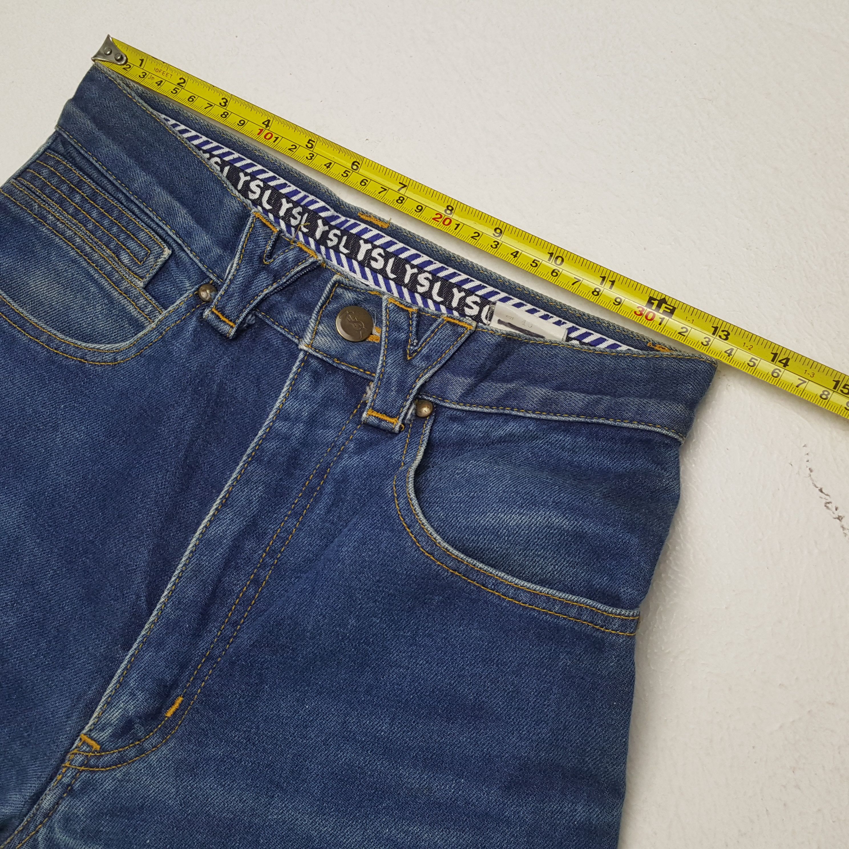 Vintage × Yves Saint Laurent Vintage YVES SIANT LAURENT Italian Brand Fashion Jeans Size US 26 / EU 42 - 7 Thumbnail