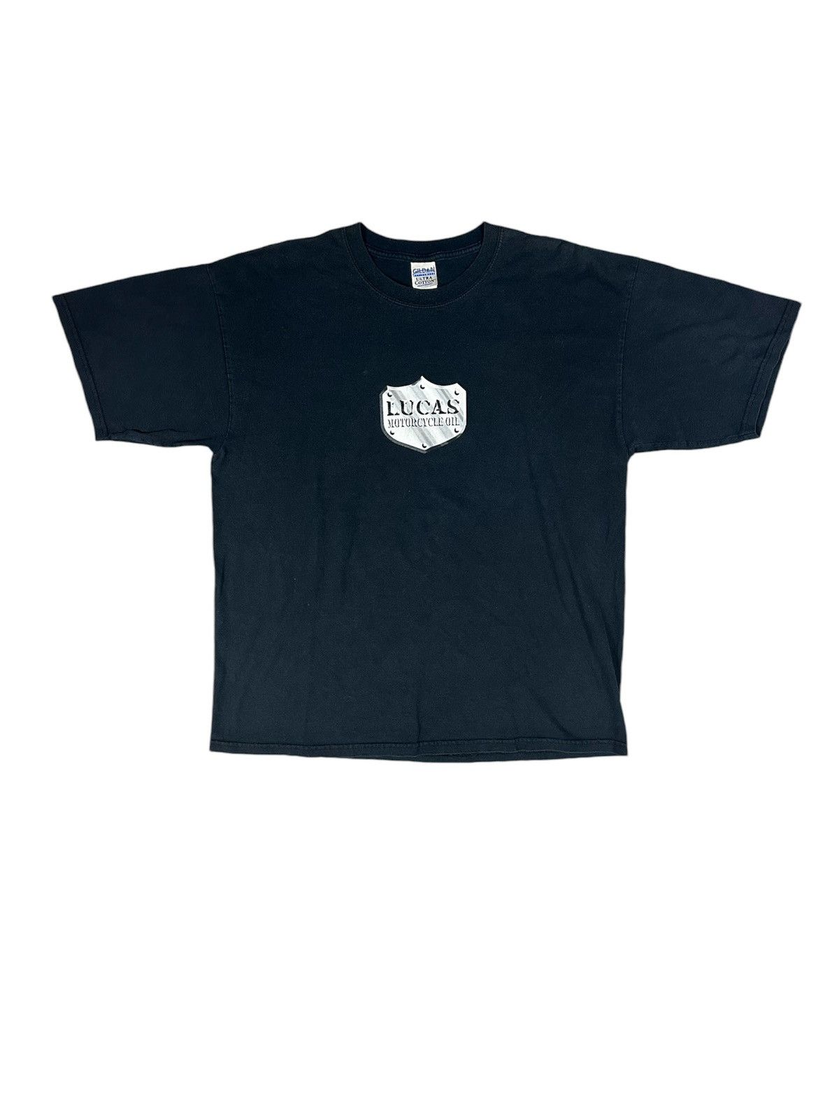 Harley Davidson × Vintage Vintage Y2K Lucas Motorcycle Oil Tee Size XL Size US XL / EU 56 / 4 - 1 Thumbnail