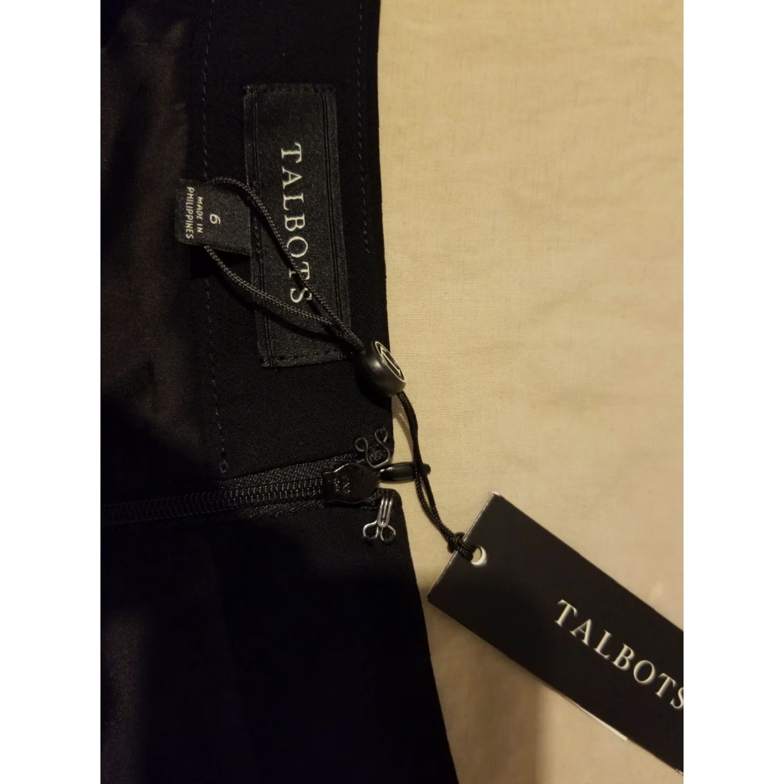 Talbots Womens Talbots Skirt 6 Black A-Line Midi Regular Size 6 Skirt Womens Black Talbots Midi A-Line Size 28" / US 6 / IT 42 - 7 Thumbnail