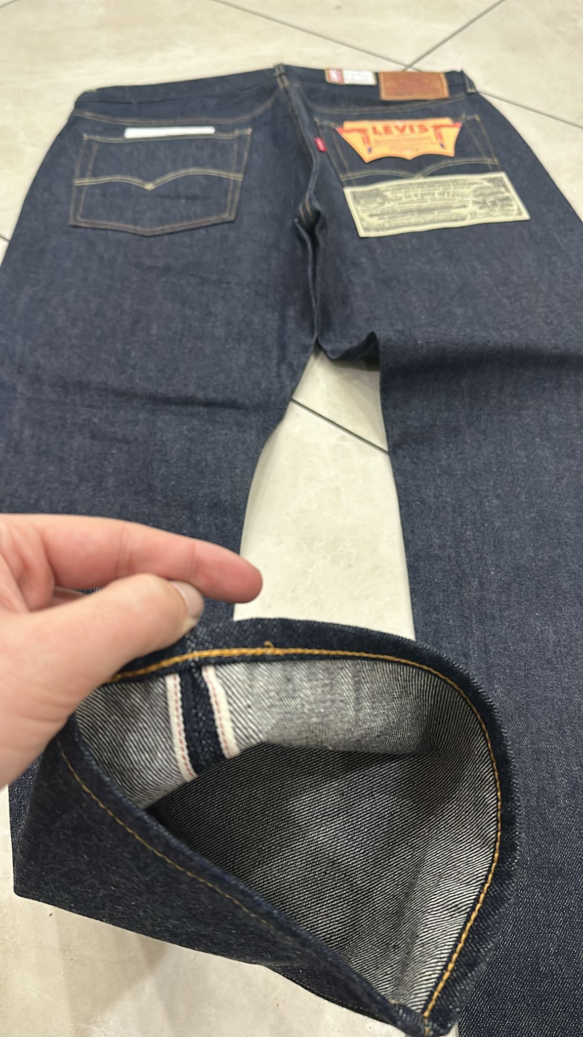 Levi's Vintage Clothing LVC Levi's Vintage Clothing 1954 501Z XX BigE Selvedge Jeans Size US 40 / EU 56 - 4 Thumbnail