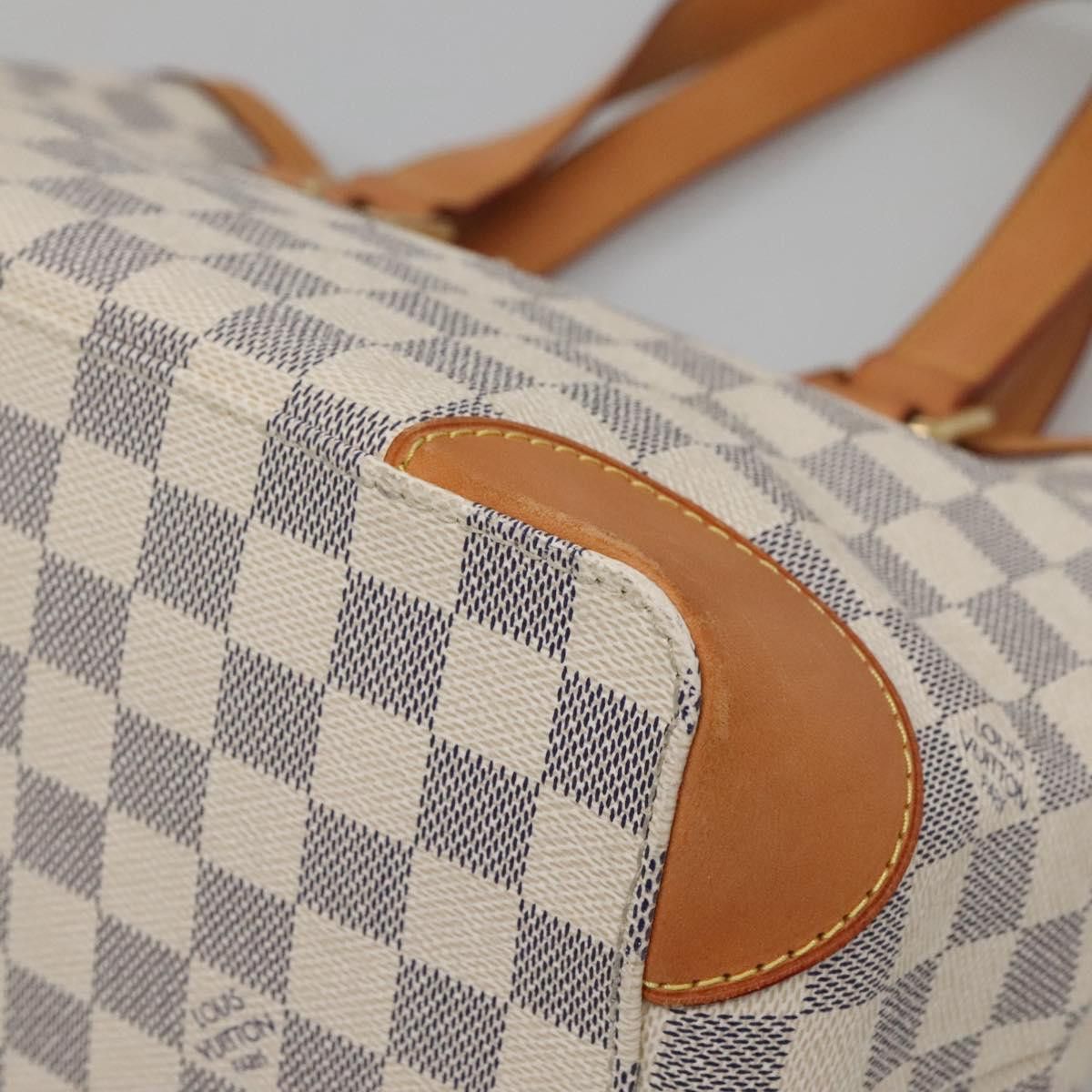 Louis Vuitton LOUIS VUITTON Damier Azur Hampstead PM Tote Bag N51207 Size ONE SIZE - 9 Thumbnail