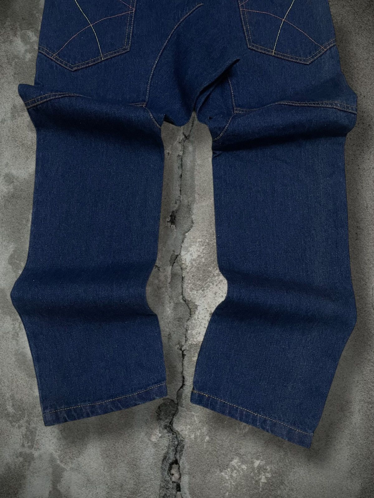 Hysteric Glamour Vintage 1990s Rare Japan Designer Speed Orange Denim Size US 31 - 11 Thumbnail
