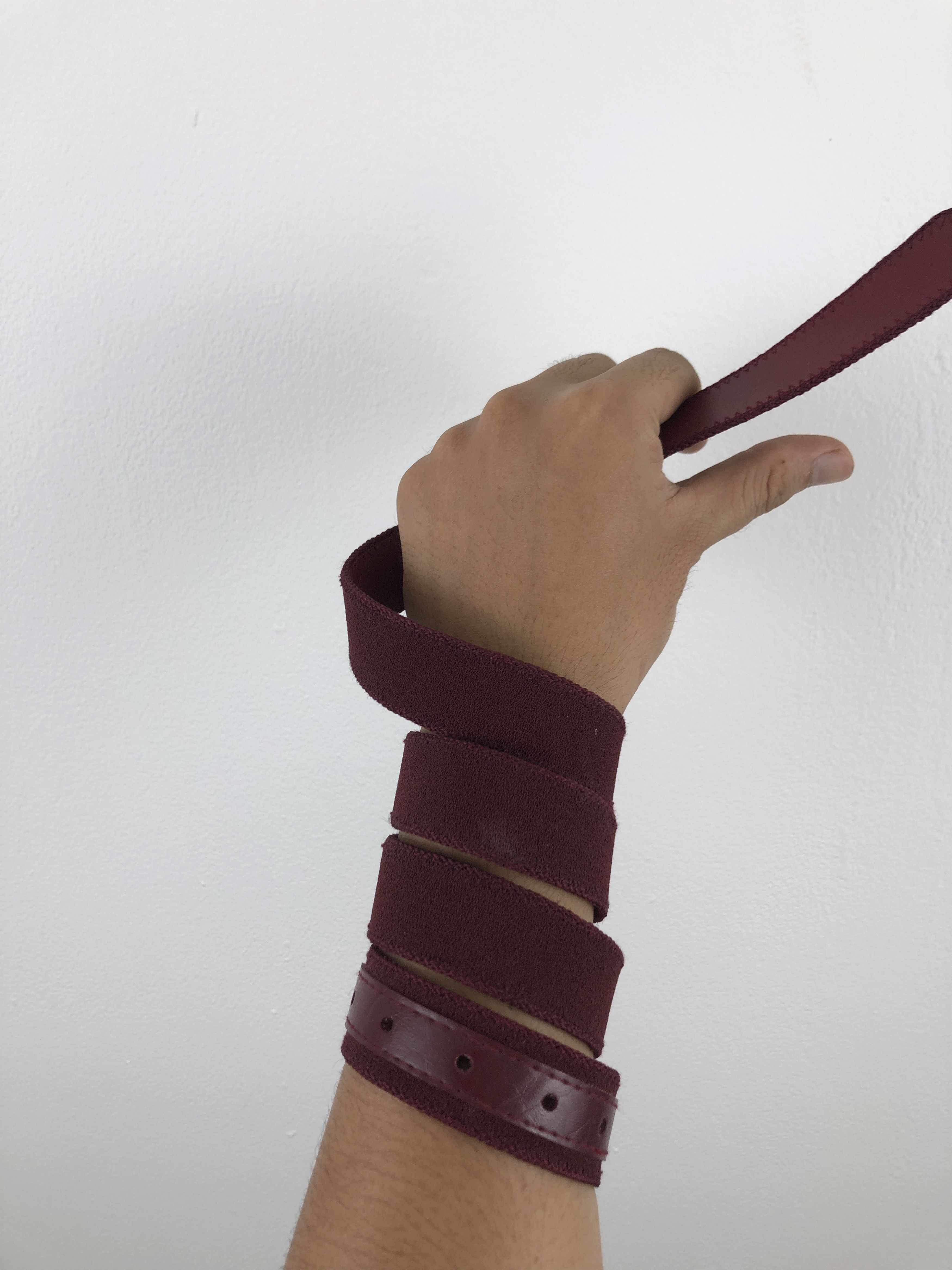 Japanese Brand Vintage Leather Belt Japanese Brand B0018 Size ONE SIZE - 2 Thumbnail