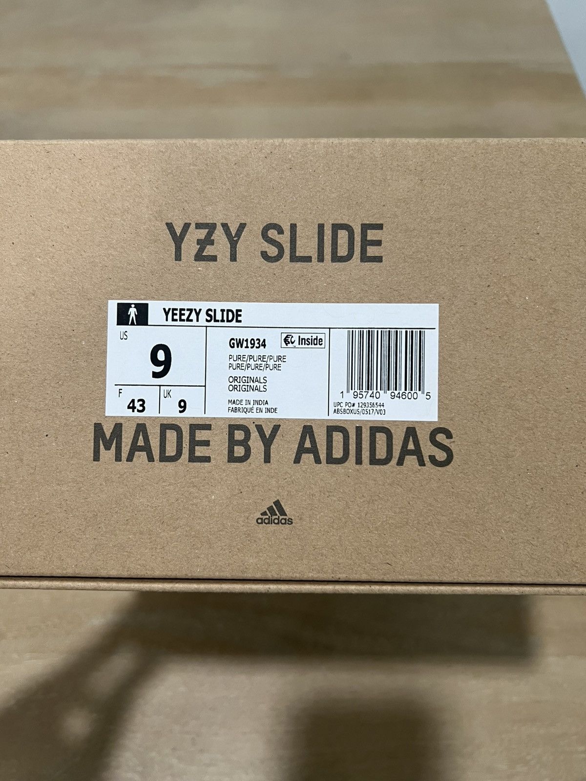Yeezy Yeezy Slide - Pure Size US 9 / EU 42 - 5 Thumbnail