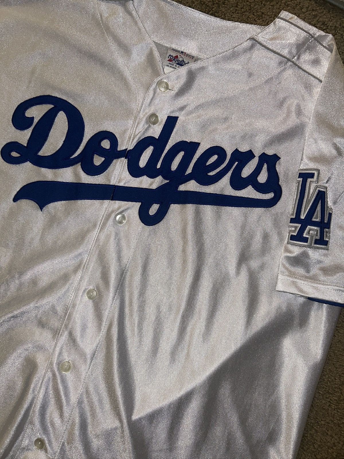 Majestic Majestic Los Angeles Dodgers Stitched Jersey size XXXL 3x Size US XXL / EU 58 / 5 - 4 Thumbnail