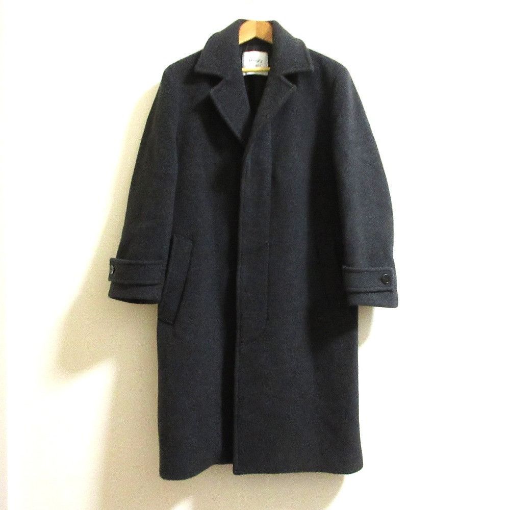 Theory Theory Theory Project Wool Long Coat Textile Outerwear MC02 DUTY FREE for USA Size ONE SIZE - 1 Thumbnail