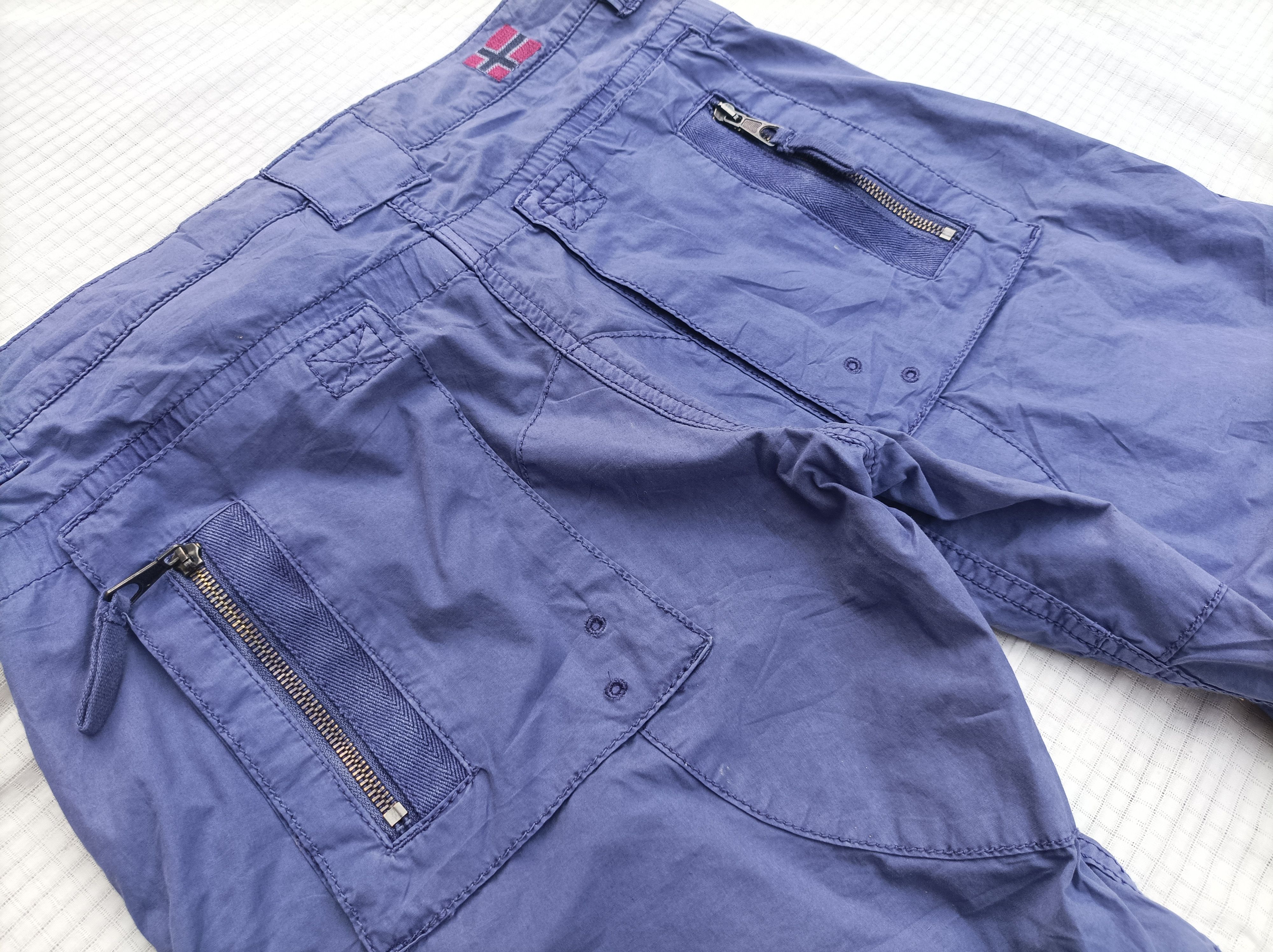 Napapijri (P369) Napapijri Purple Cargo Women Shorts 42 Size 28" / US 6 / IT 42 - 13 Thumbnail