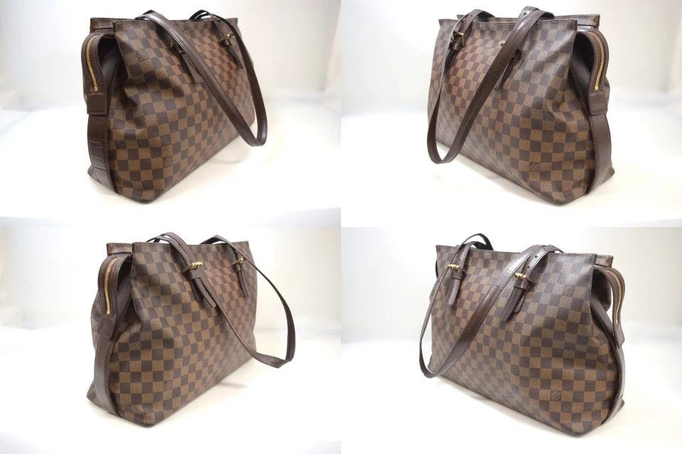 Louis Vuitton Louis Vuitton Chelsea Shoulder Bag Damier Ebene N51119 Size ONE SIZE - 6 Thumbnail