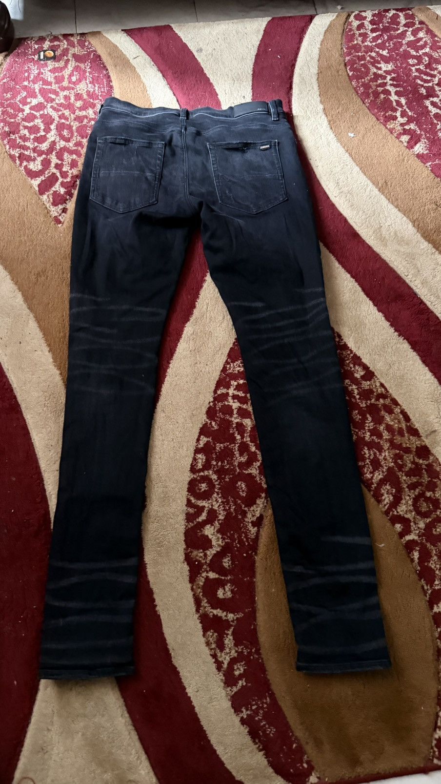 Amiri Amiri Paint Drip Logo Pants Size US 34 / EU 50 - 5 Thumbnail