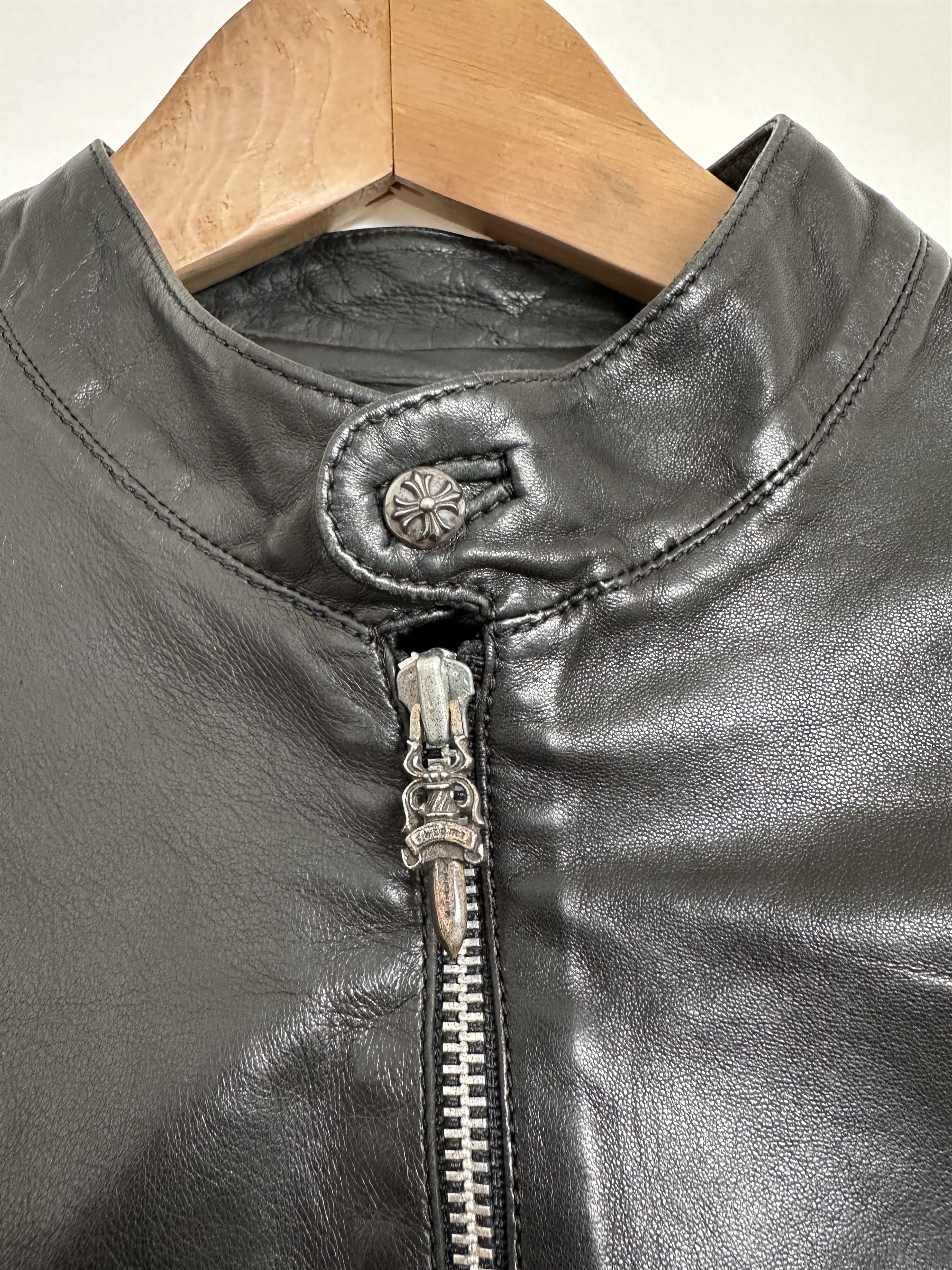 Chrome Hearts Chrome Hearts Leather Jacket Size US M / EU 48-50 / 2 - 3 Thumbnail