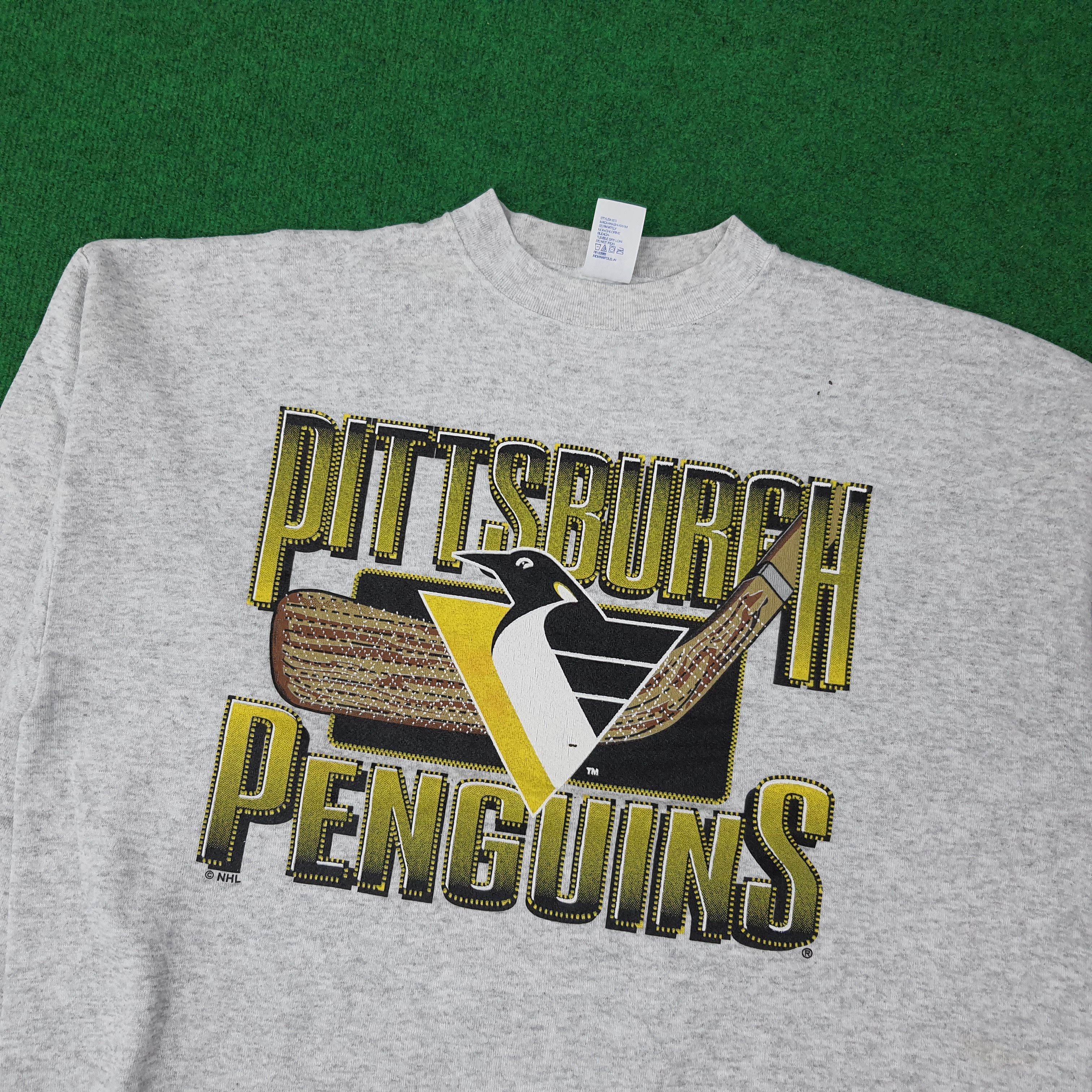 Logo 7 Vintage Pittsburgh Penguins NHL Team Sweatshirt C247N20 Size US L / EU 52-54 / 3 - 2 Thumbnail