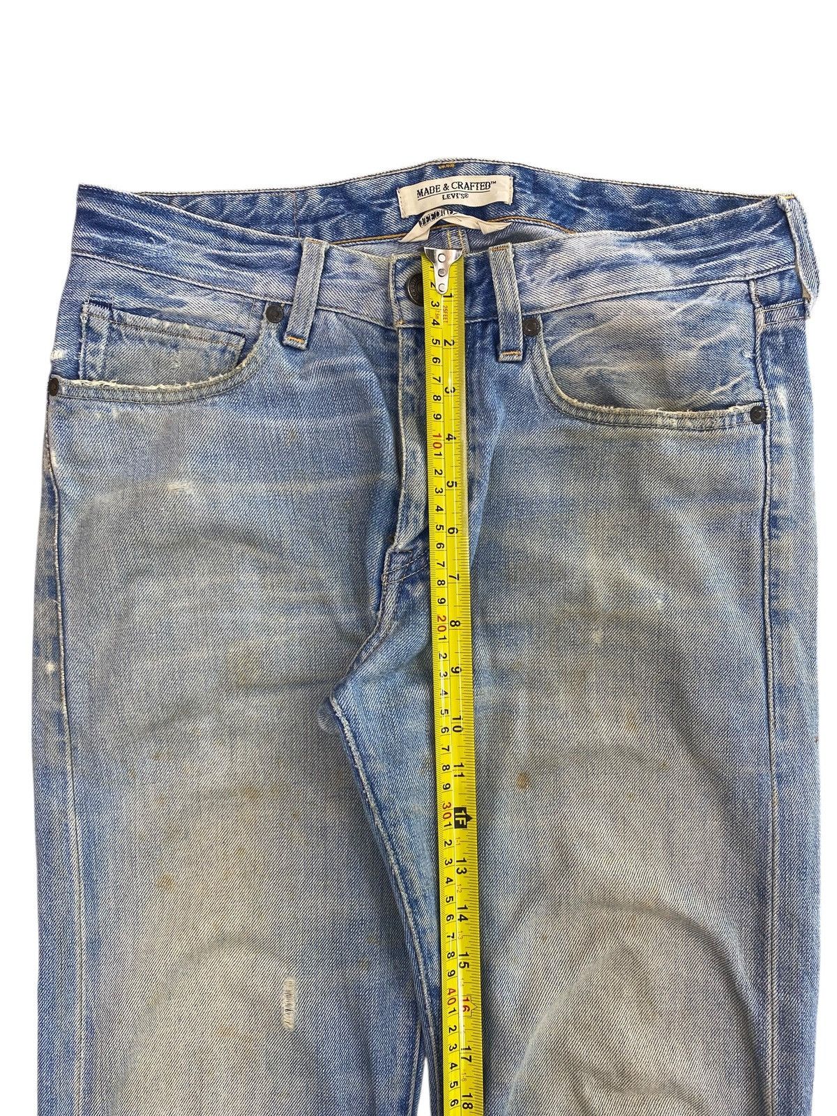 Levi's Made & Crafted Levi’s Made & Crafted Faded Blue Wash Style Soft Denim Size US 31 - 6 Thumbnail