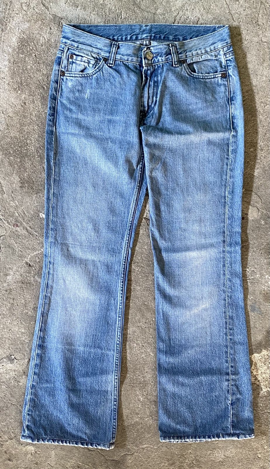 Yohji Yamamoto Y-3/Yohji Yamamoto - ‘06 Boot Cut Jeans Size US 28 / EU 44 - 8 Thumbnail