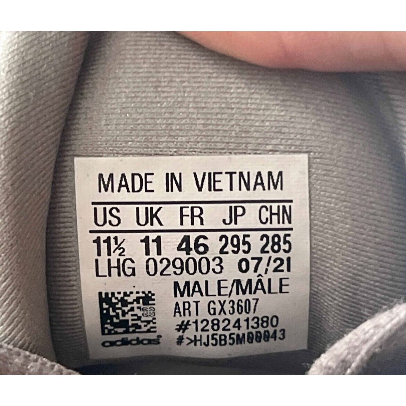 Adidas Size 11.5 - adidas Yeezy 500 Ash Grey Size US 11.5 / EU 44-45 - 6 Thumbnail
