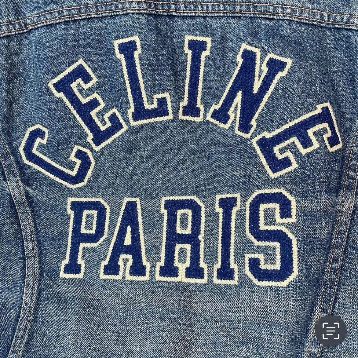 Celine CELINE Denim Jacket S 260211CM1HQ49 Size S / US 4 / IT 40 - 3 Thumbnail