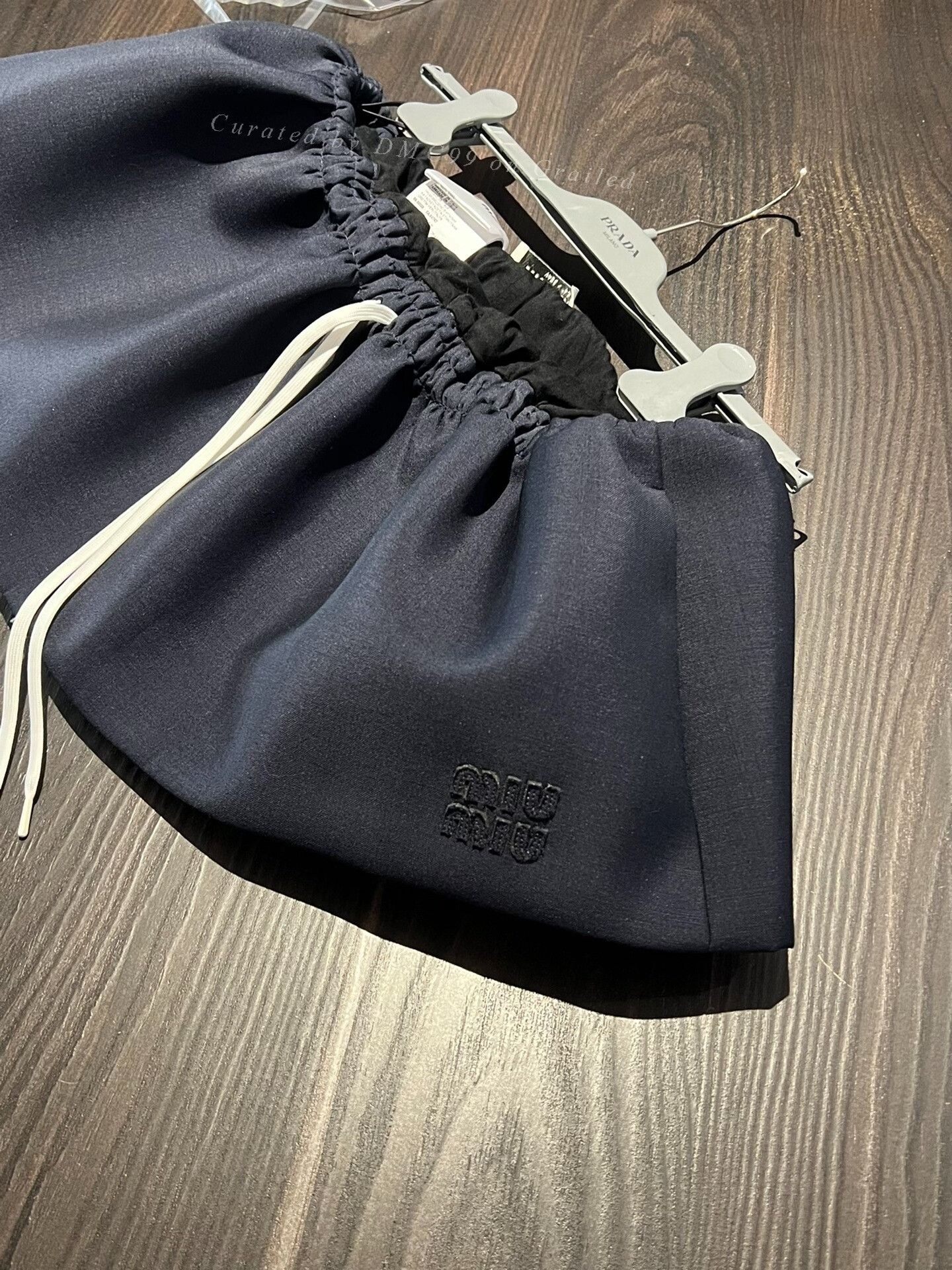 Miu Miu Miu Miu Runway Drawstring Ruffled Skirt Size 42" / US 20 - 1 Thumbnail