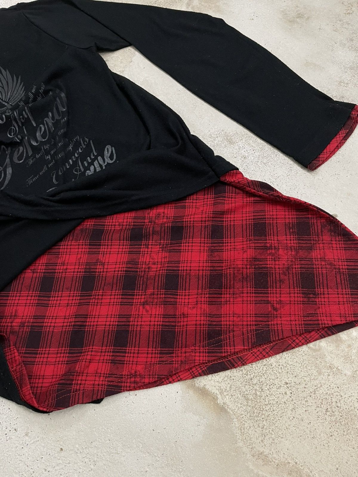Affliction Beaumere Punk Grunge Y2K Layered Life Poem Size US XXL / EU 58 / 5 - 8 Thumbnail