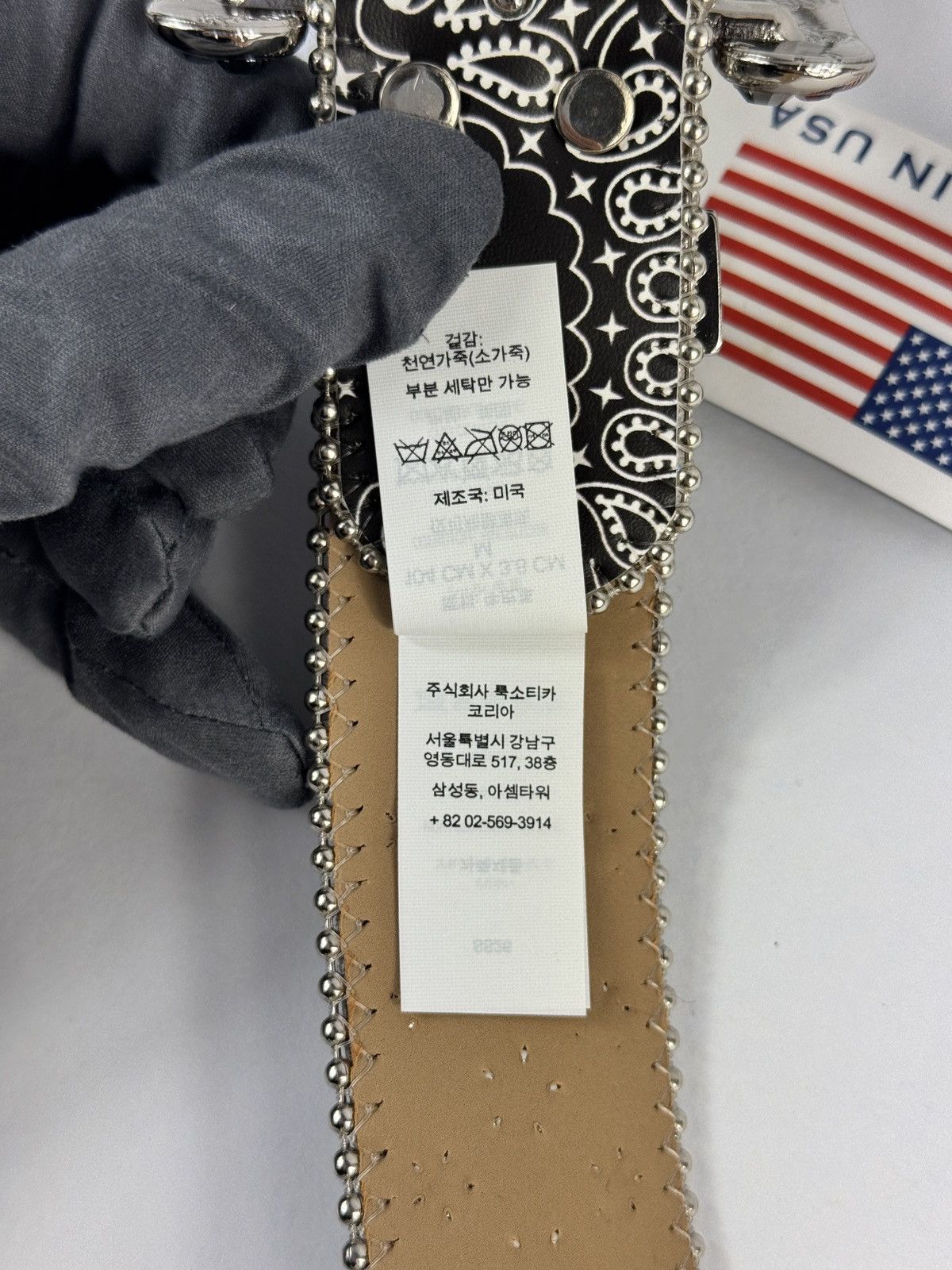 Supreme SUPREME X B.B. SIMON STUDDED CRYSTAL BELT Size ONE SIZE - 12 Thumbnail