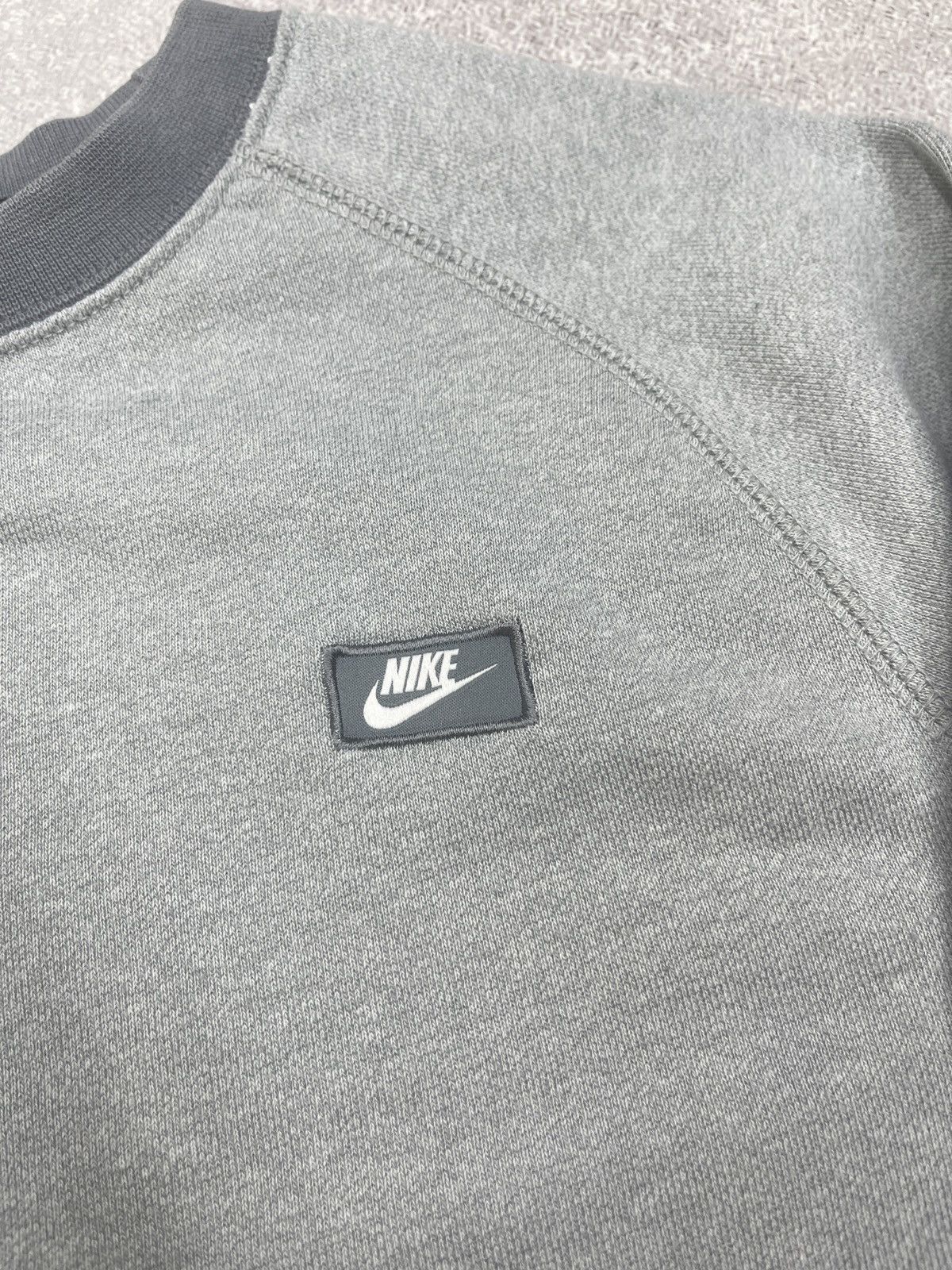 Nike Mens Nike Modern Crewneck Sweatshirt Grey Drill Y2K Size Size US S / EU 44-46 / 1 - 5 Thumbnail