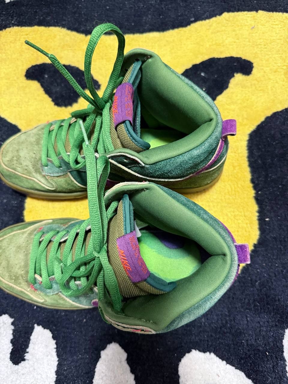 Nike Nike SB Dunk High Skunk 420 (2010) 313171-300 Size US 10 / EU 43 - 8 Thumbnail