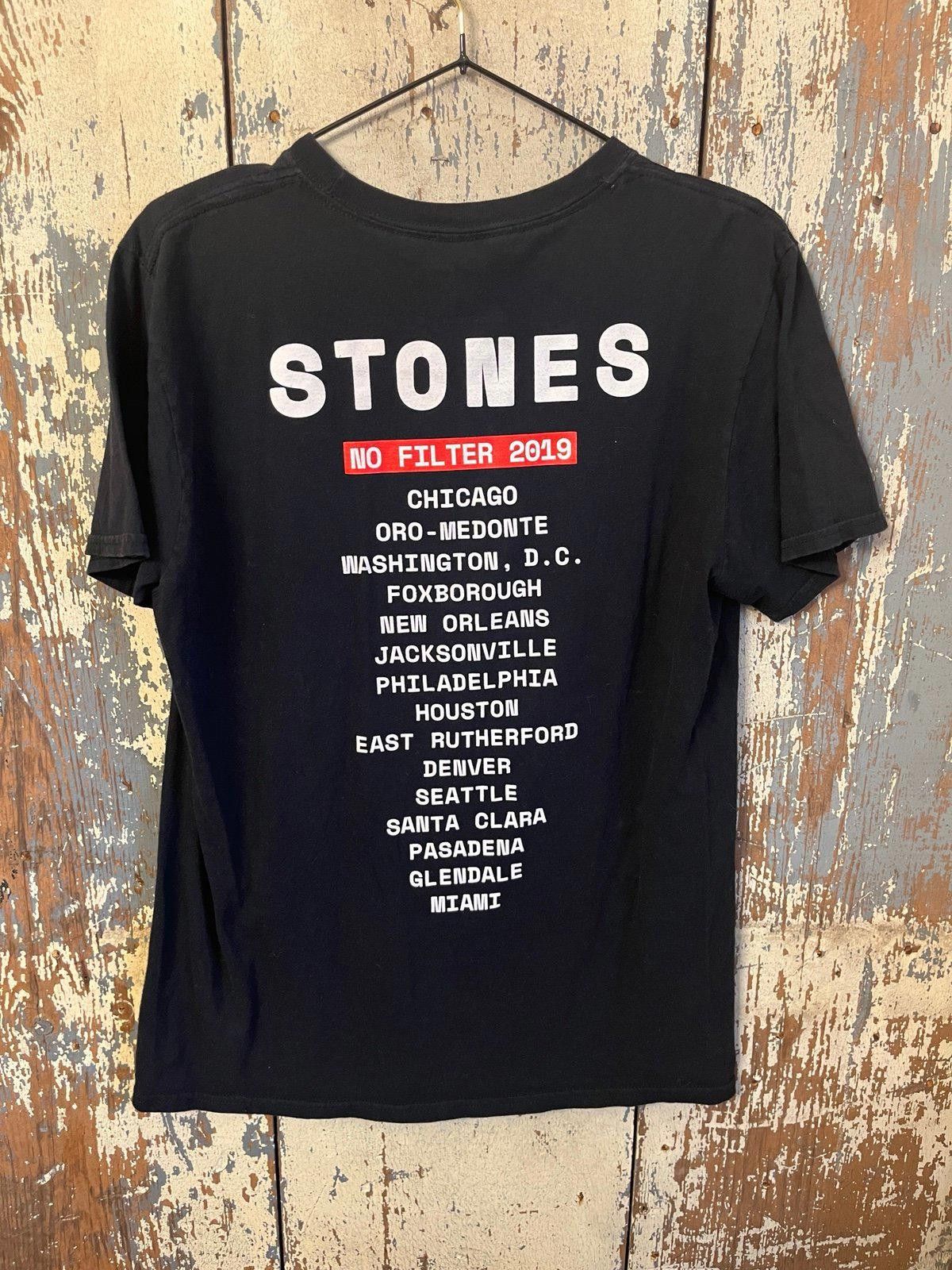 Designer Rolling Stones Tshirt tee, no filter Tour 2019 band tour tee Size M / US 6-8 / IT 42-44 - 4 Thumbnail