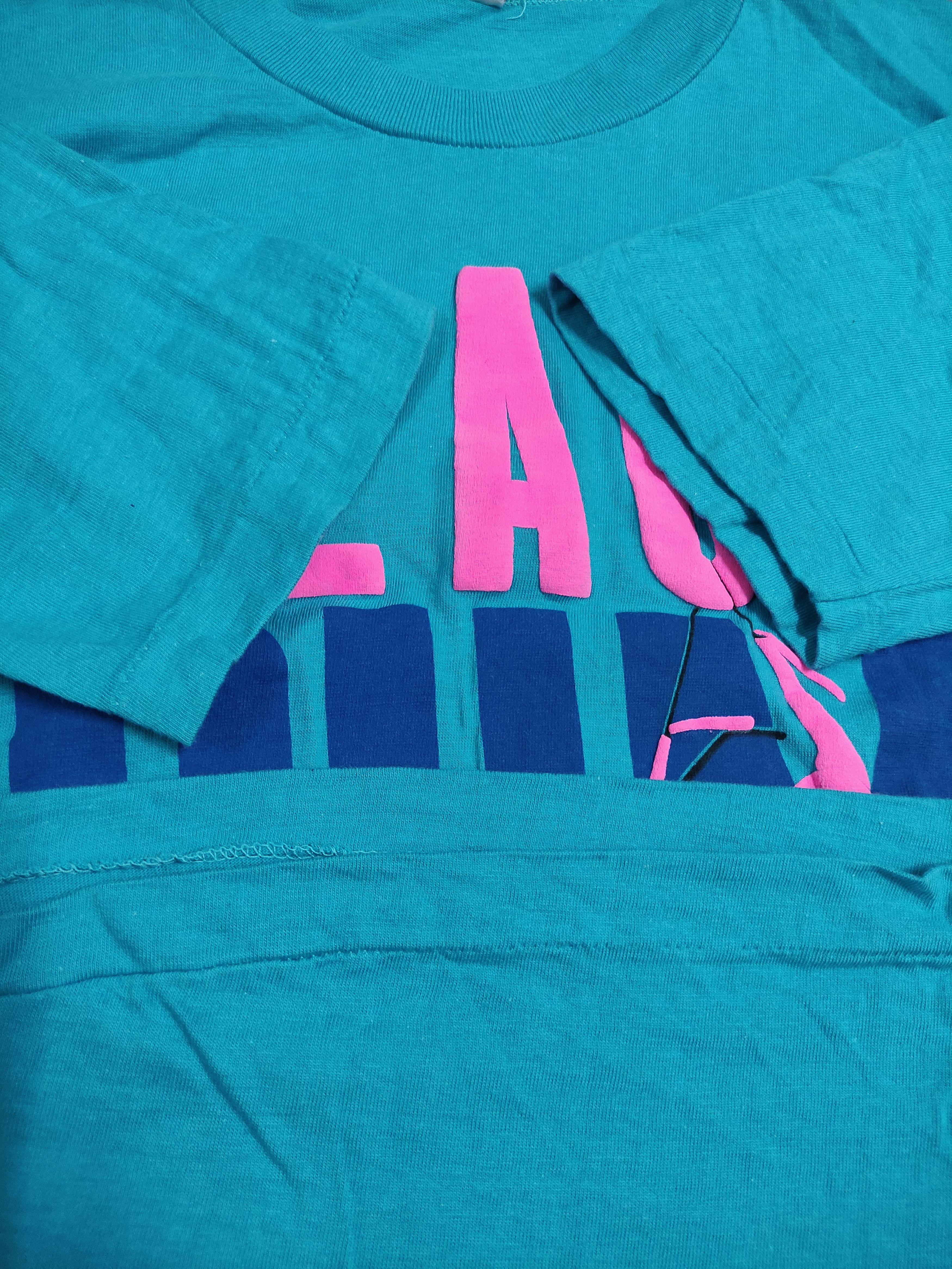 Vintage VINTAGE 90's POLY TEES 1990 BEACH BUM HAWAII Size US L / EU 52-54 / 3 - 5 Thumbnail
