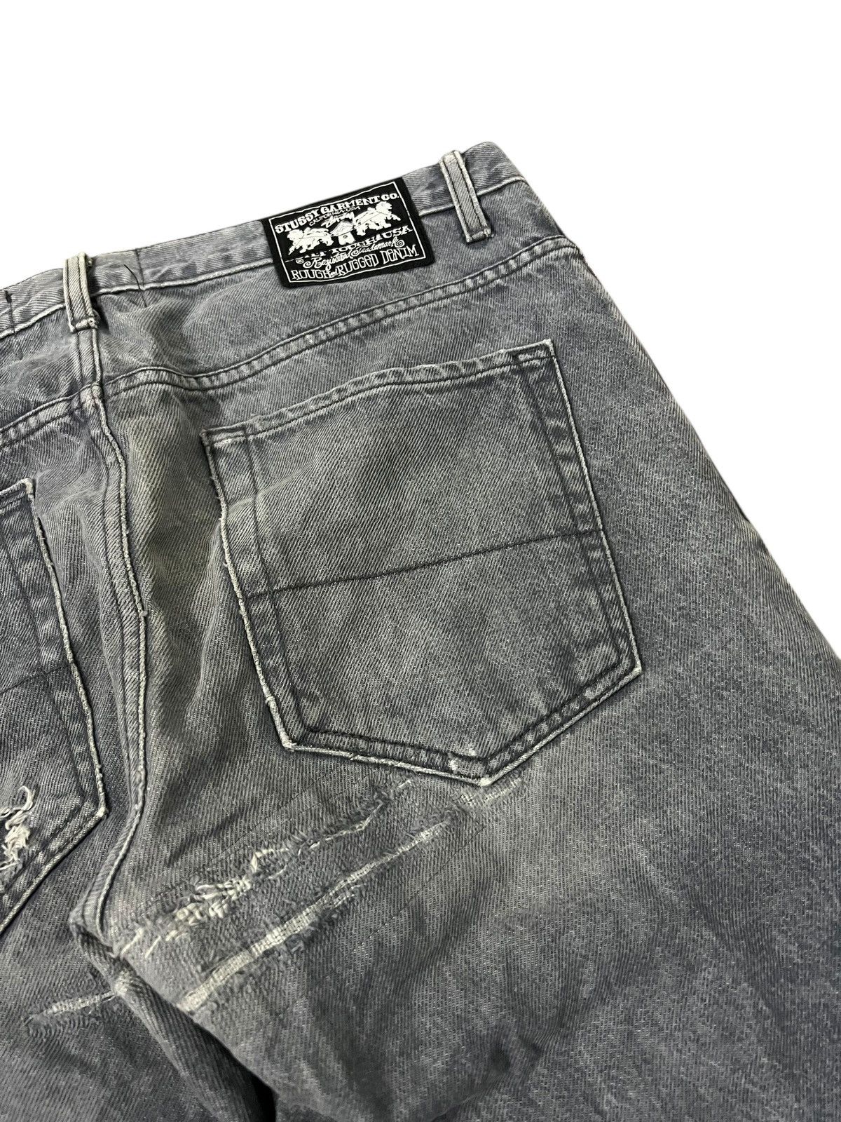 Stussy Vintage Stussy Garment Workgear Denim Jean#USA Size US 36 / EU 52 - 17 Thumbnail