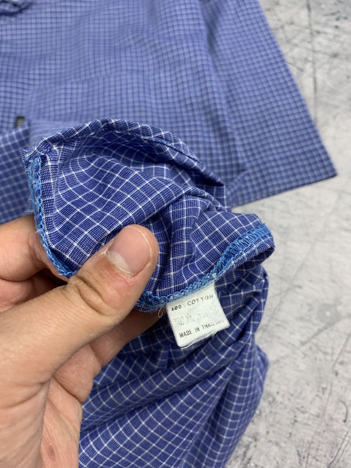Versace Jeans Couture 90’s Vintage Gianni Versace Jeans Couture Shirt Plaid XL Size US XL / EU 56 / 4 - 6 Thumbnail
