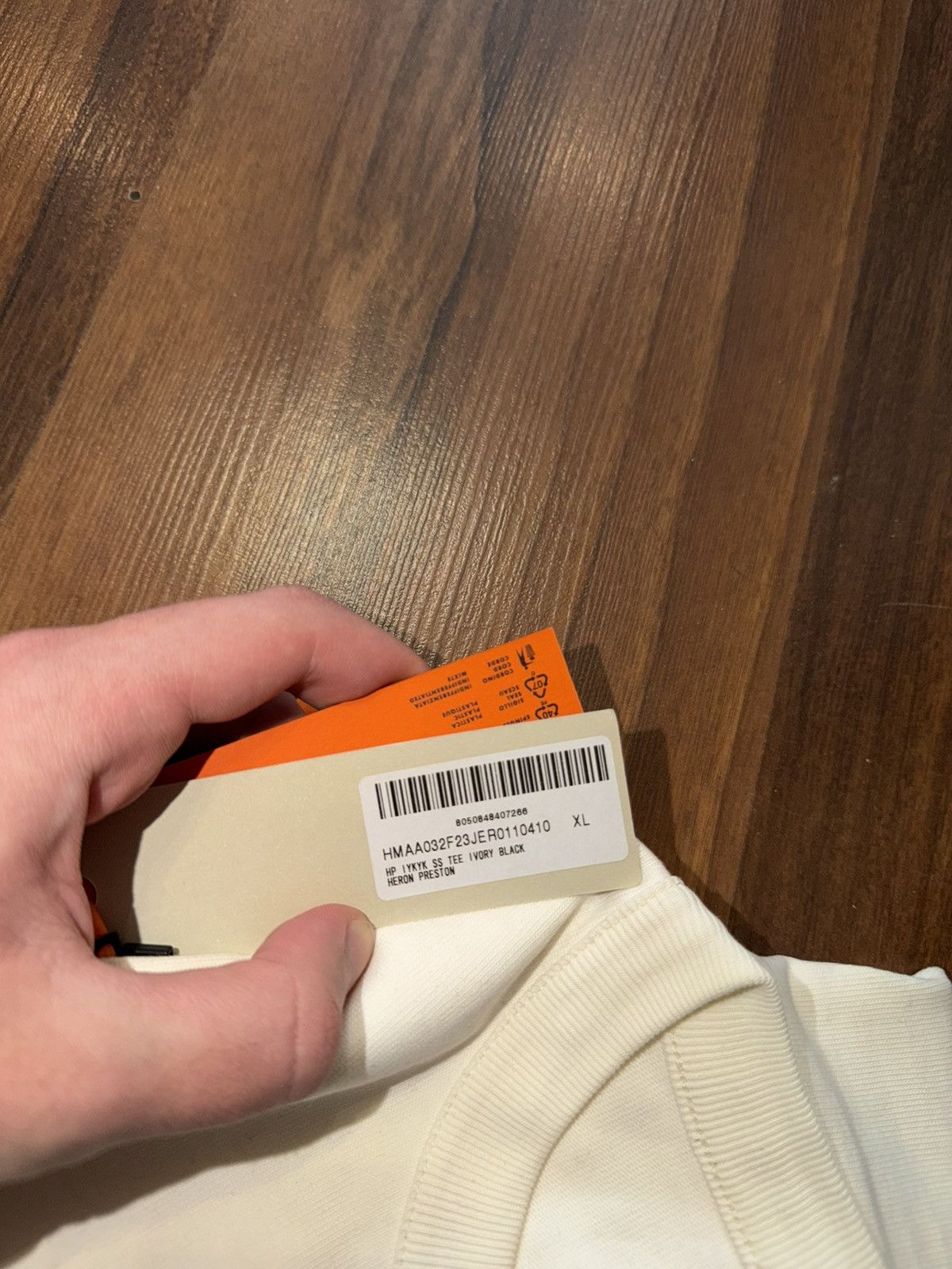 Heron Preston Heron Preston White Iykyk Tee Size US XL / EU 56 / 4 - 2 Thumbnail